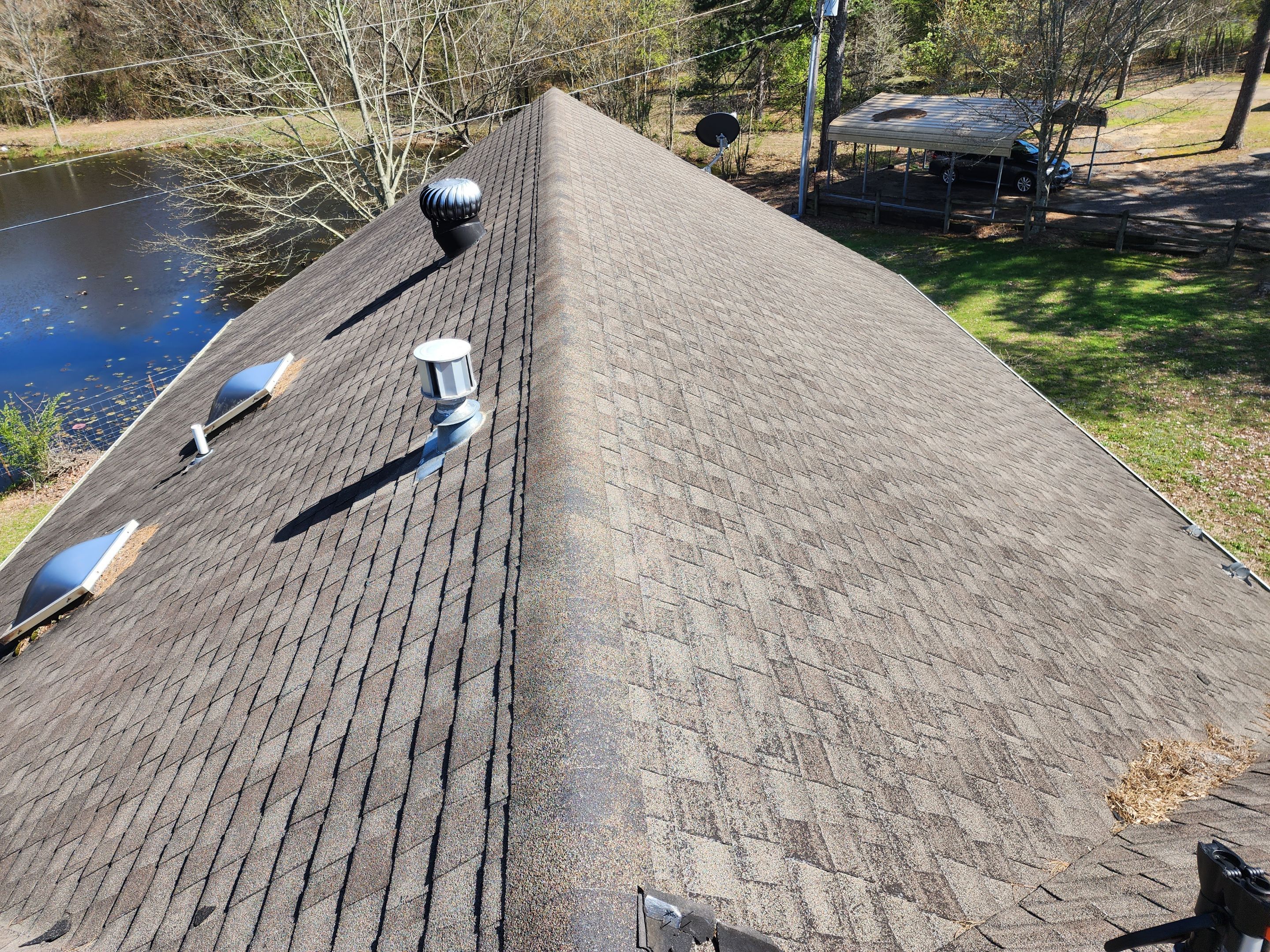 Residential Shingle Reroof using Malarkey Vista by Hostetler Roofing
