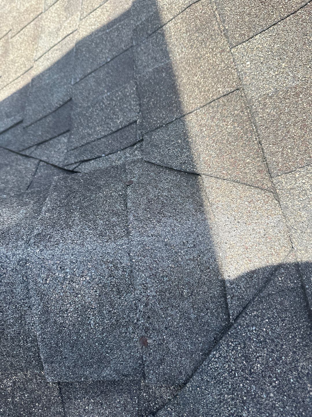 Hail Damage using Owen's Corning Duration (Lifetime) Shingles by Roof Repair Company