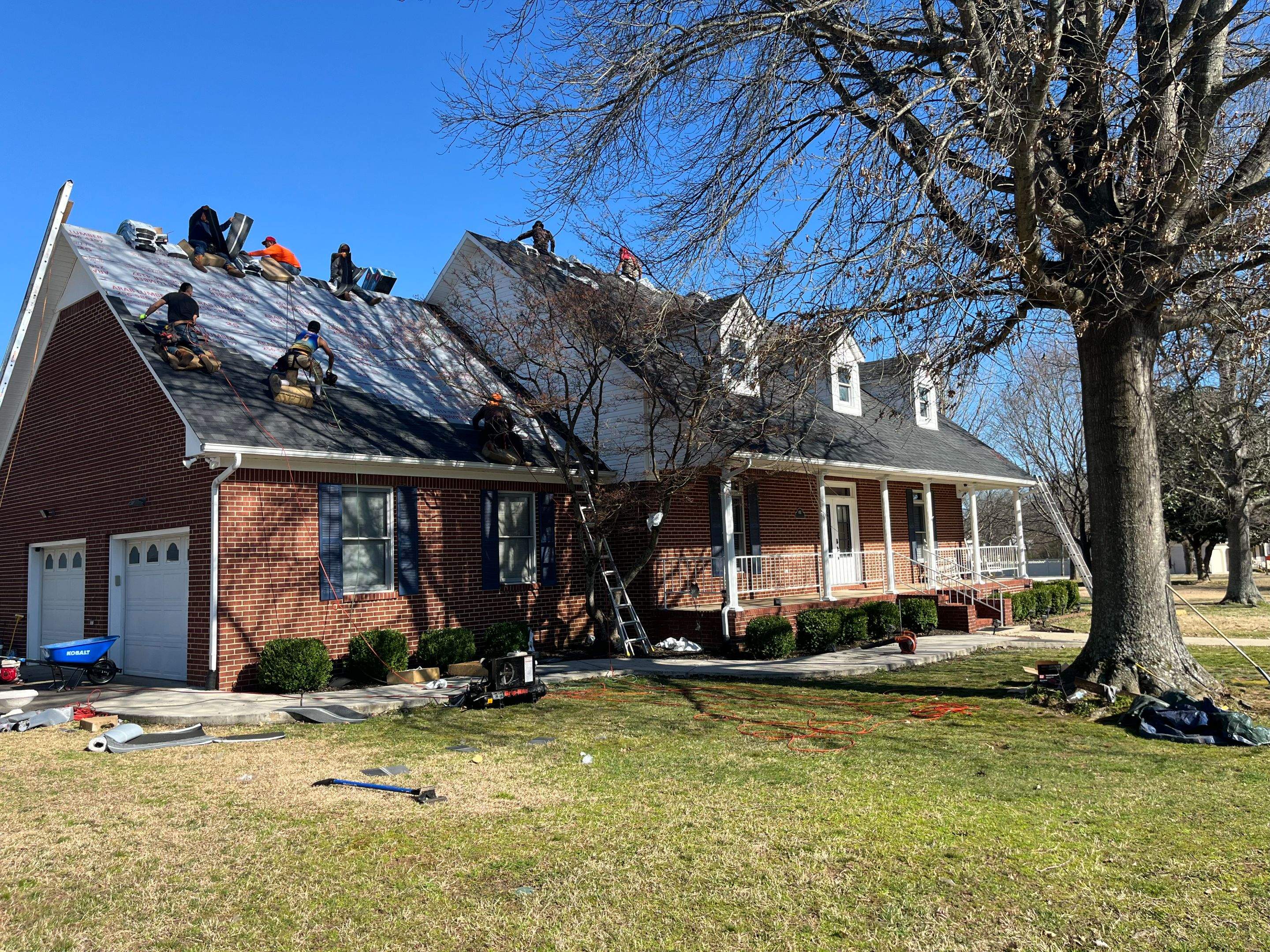 Project in Athens by BayCo Roofing
