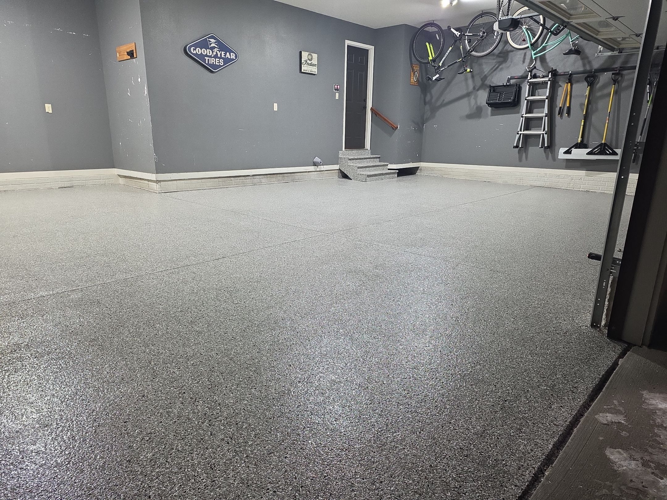 Another Incredible Transformation!  by Revival Concrete Coatings
