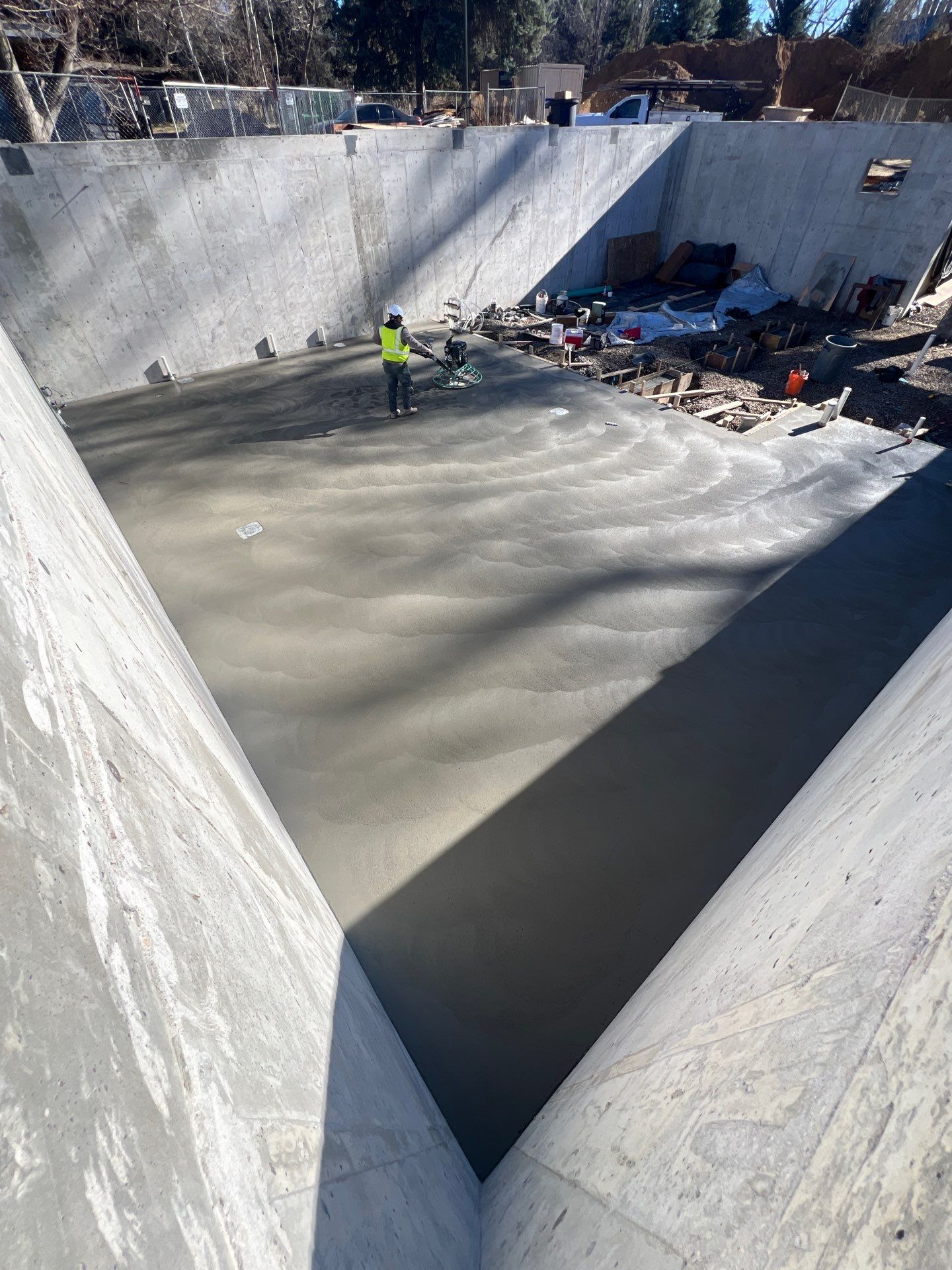 Concrete Patios, Driveways, Sidewalks using concrete by Cain Construction