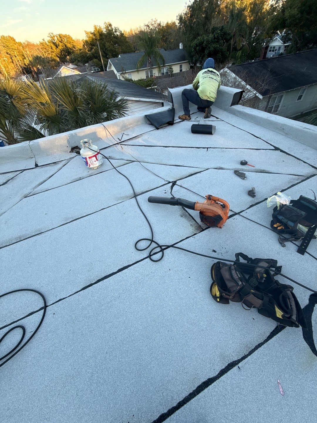 Project in St. Petersburg 33713 by Mitchell Roofing Company LLC