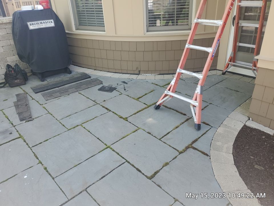 Glenview, IL Patio Clean, sand seal.  by Northern Power Washing LLC.