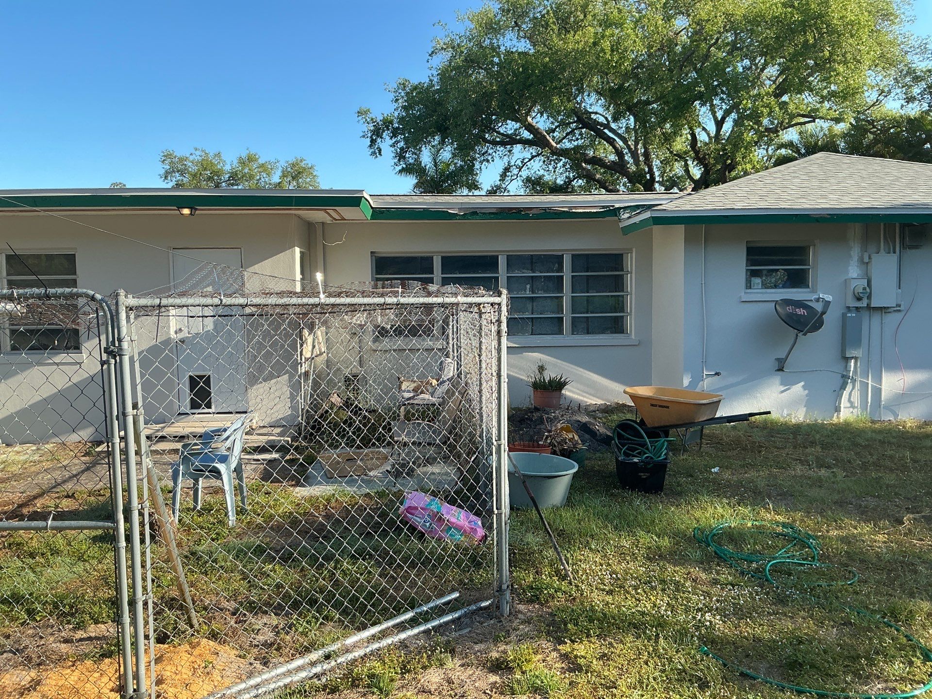 Seamless Galvalume Gutters Installation using Galvanized Gutters in Fort Myers FL by Gutter Professors