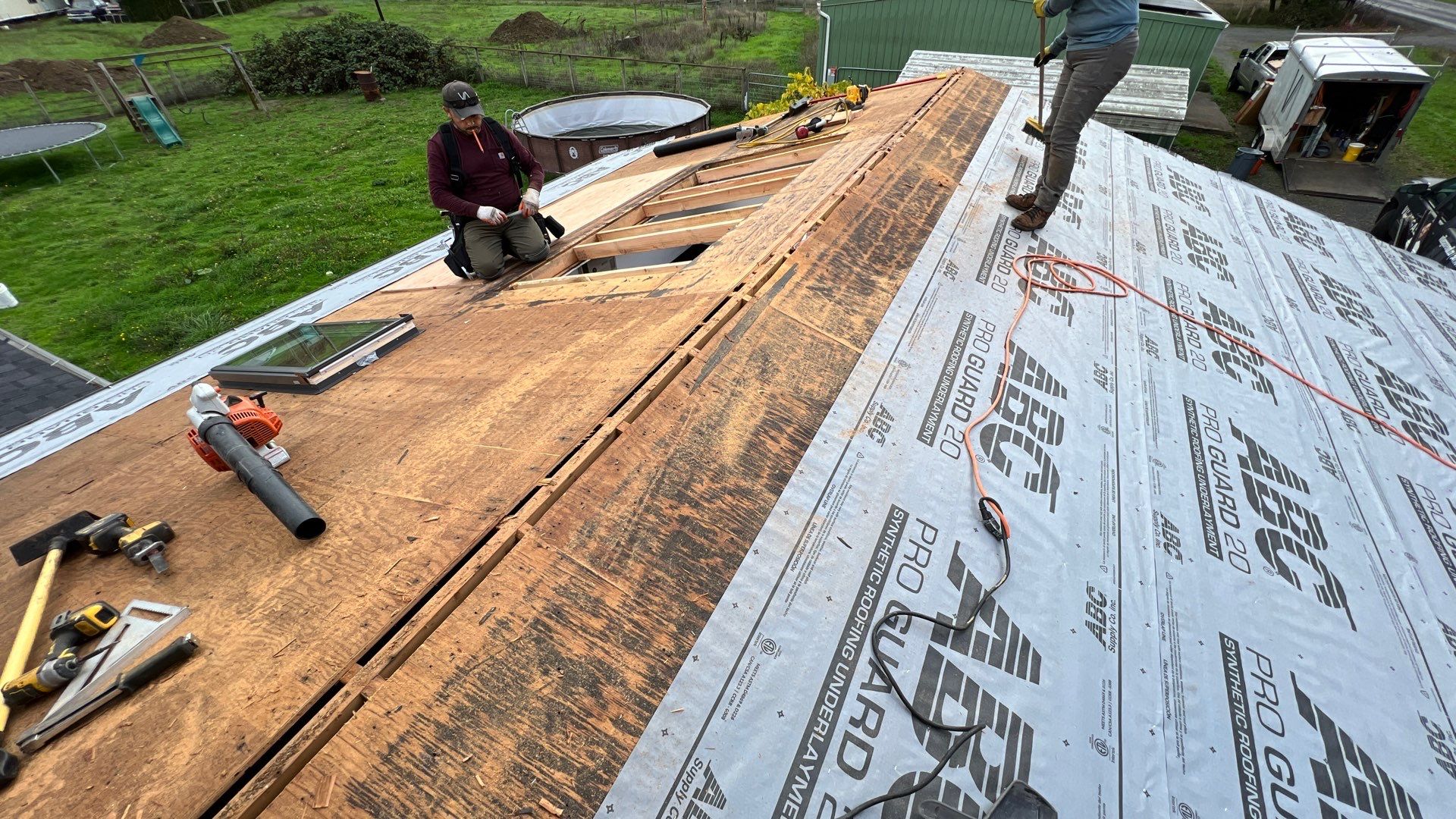 Residential Roofing Installation + New Skylights by Villegas Remodeling, LLC