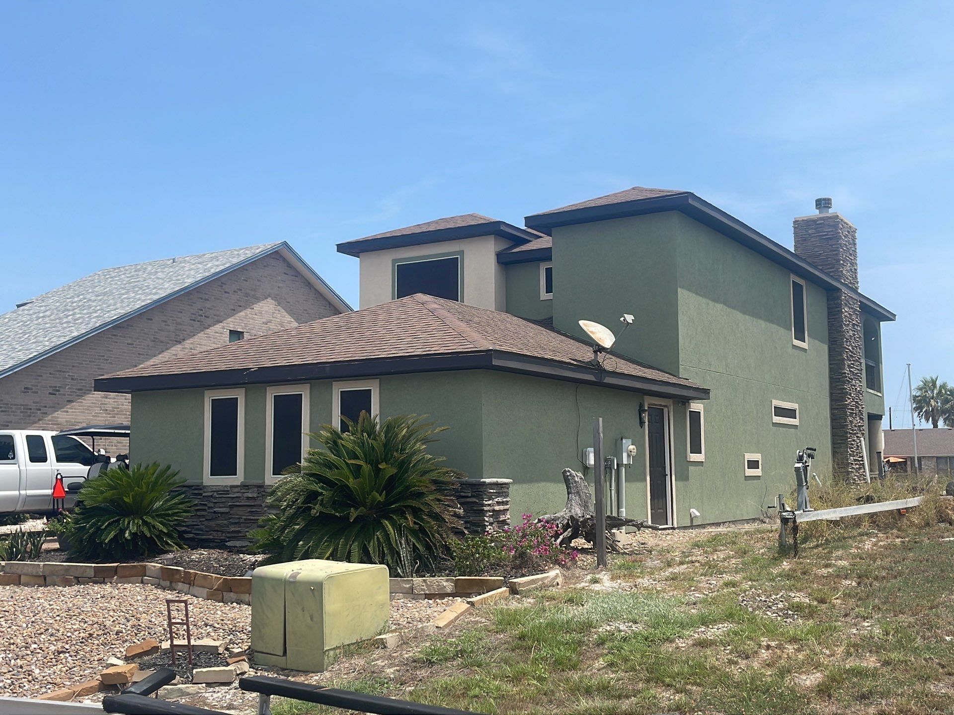 Residential Roofing Installation using GAF HDZ Charcoal by Lighthouse Roofing