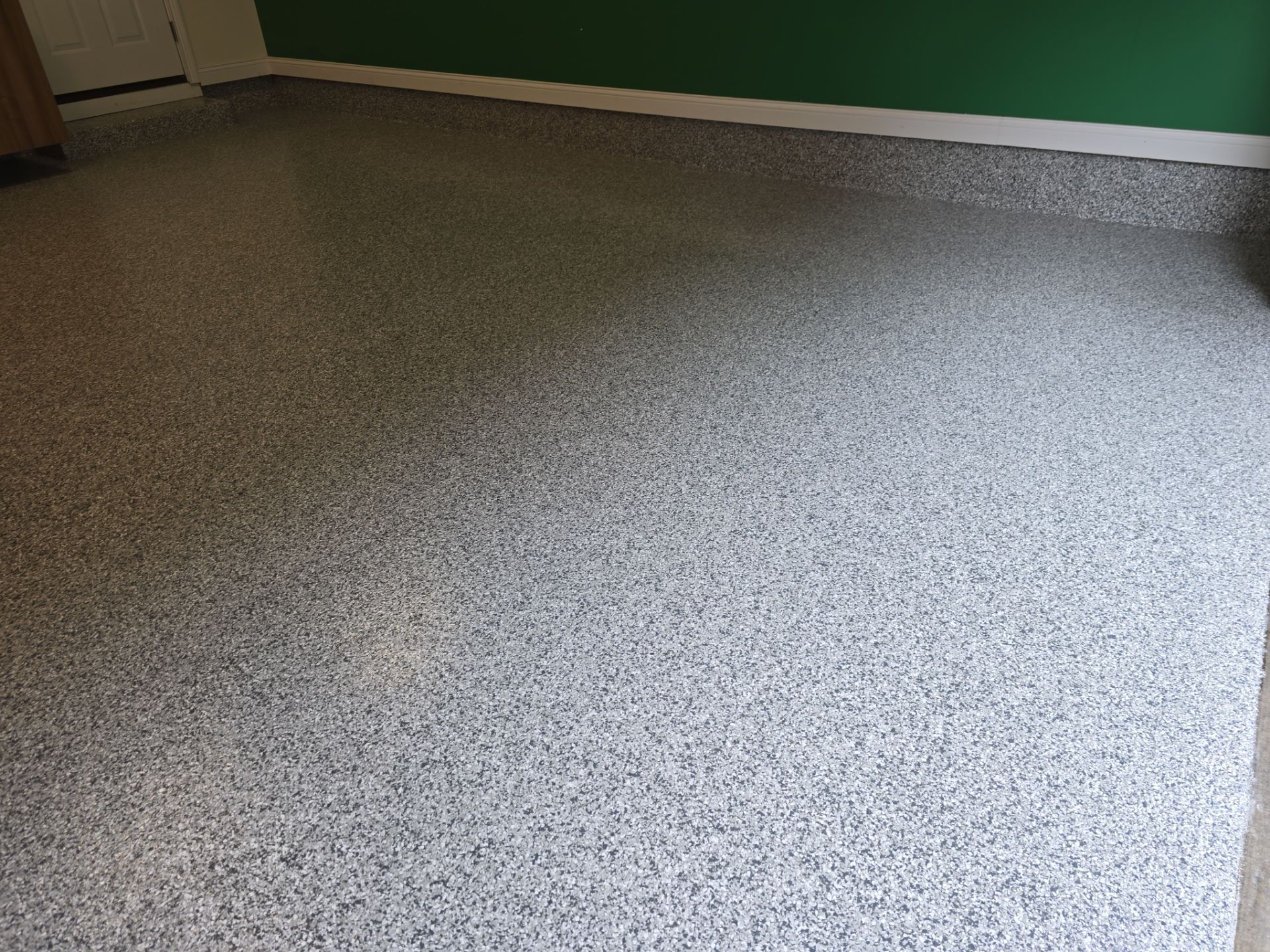 Slate Stone Floor Coating in South Bend! by Innovative Spaces / Innovative Concrete Coatings