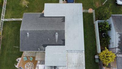 Flat Roof Replacement with Hot Mopped Granular Cap Sheet
