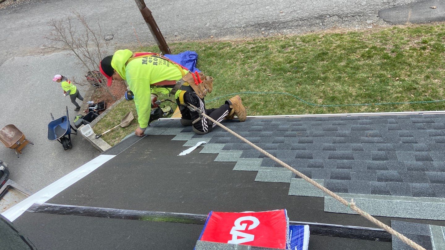 Residential Roofing Installation using GAF Timberline HDZ by Sensible Home Solutions