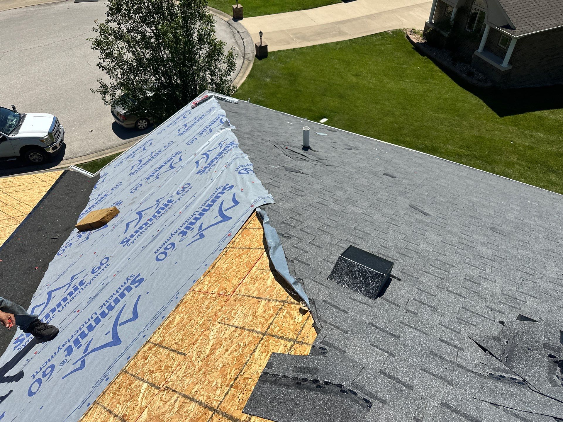 Residential Roofing & Gutters + Downspouts Install  by Titan Commercial & Residential Roofing 