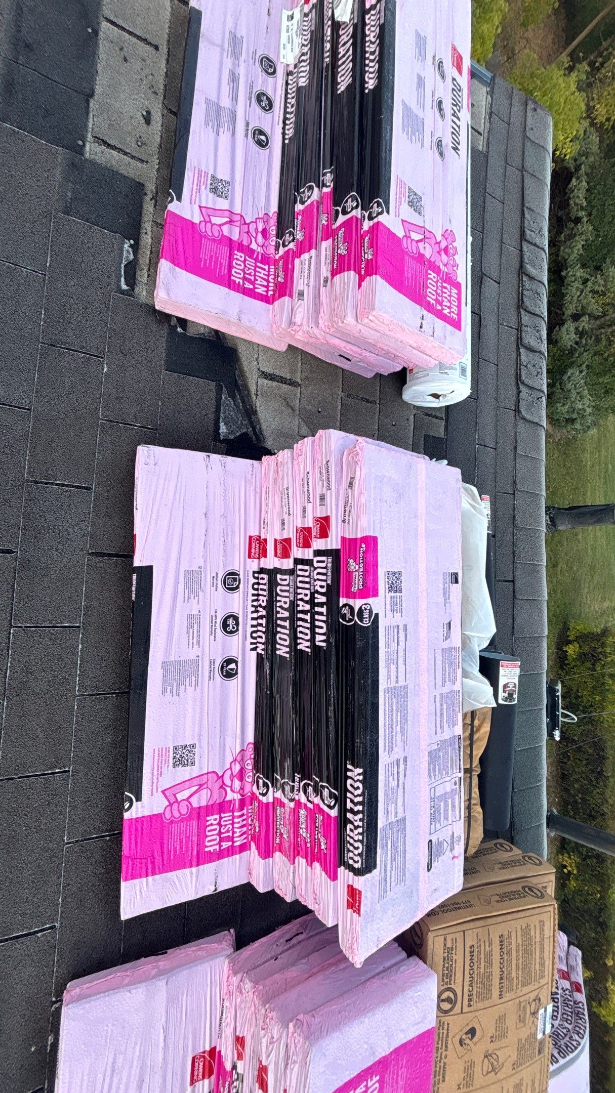 Roof Replacement using Owens Corning Brownwood by 180 Contractors