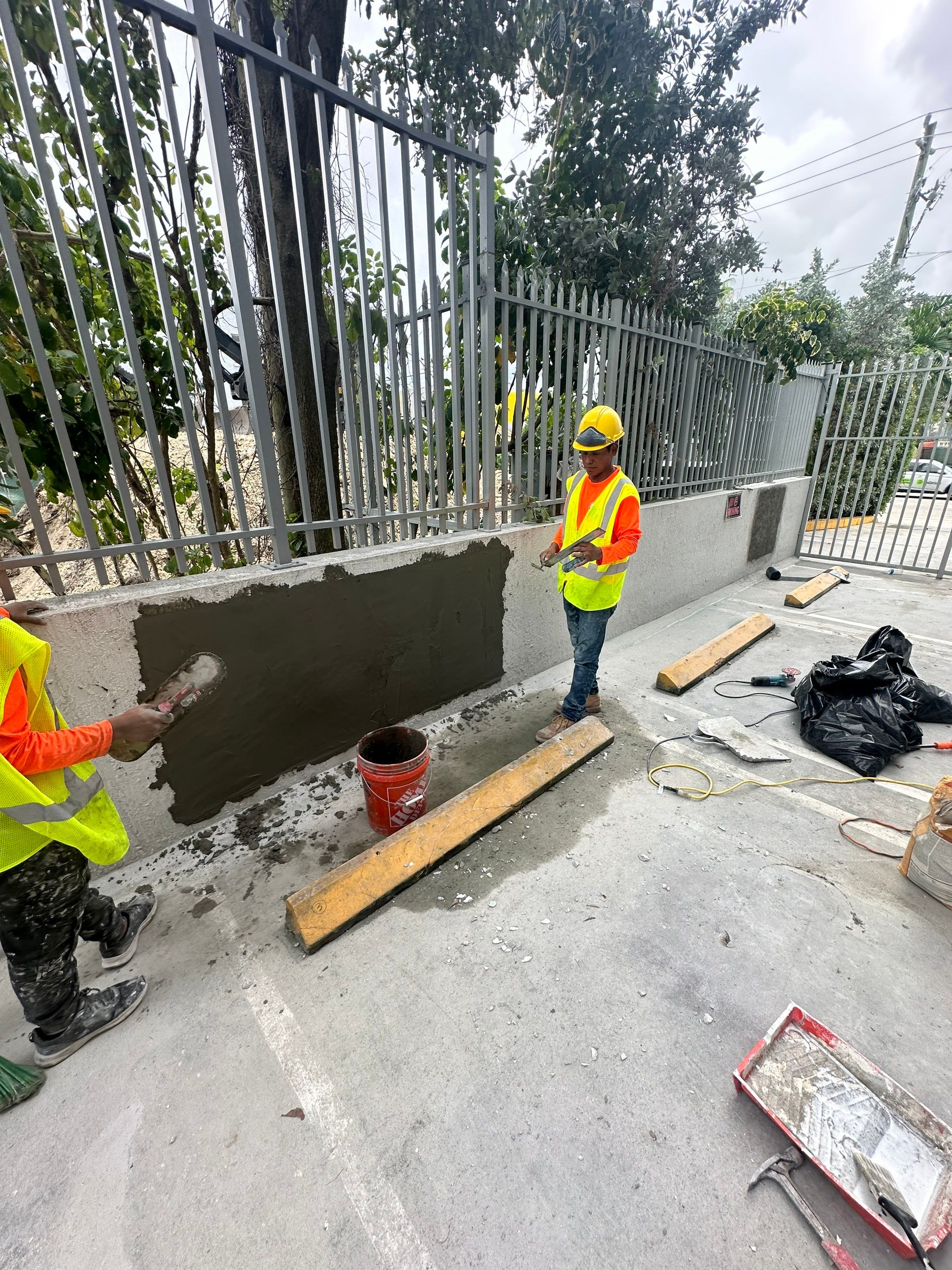 Concrete Restoration using SIKA by The Goat Contractor ( Giampri Corp)