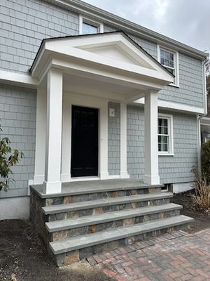 Exterior renovation in Wayland MA