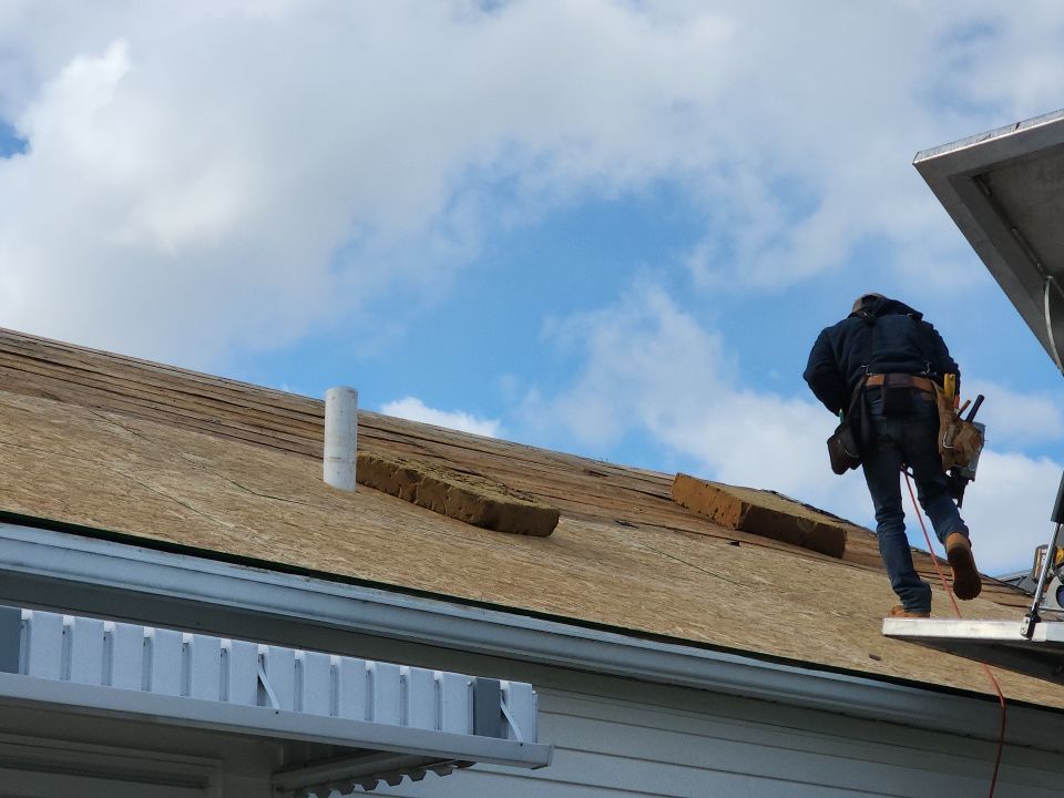 Residential Roofing Installation using GAF Timberline HDZ Pewter Gray by Nitro Roofing and Construction