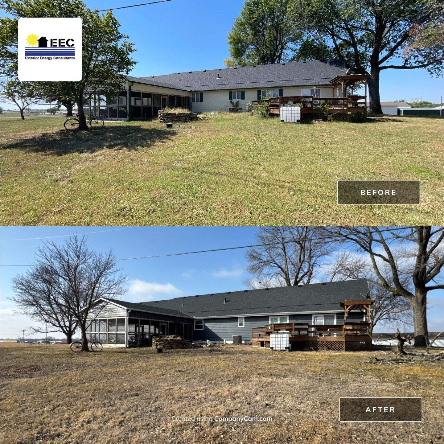 Siding Installation using Craneboard D7 by EEC Windows, Siding & Roofing