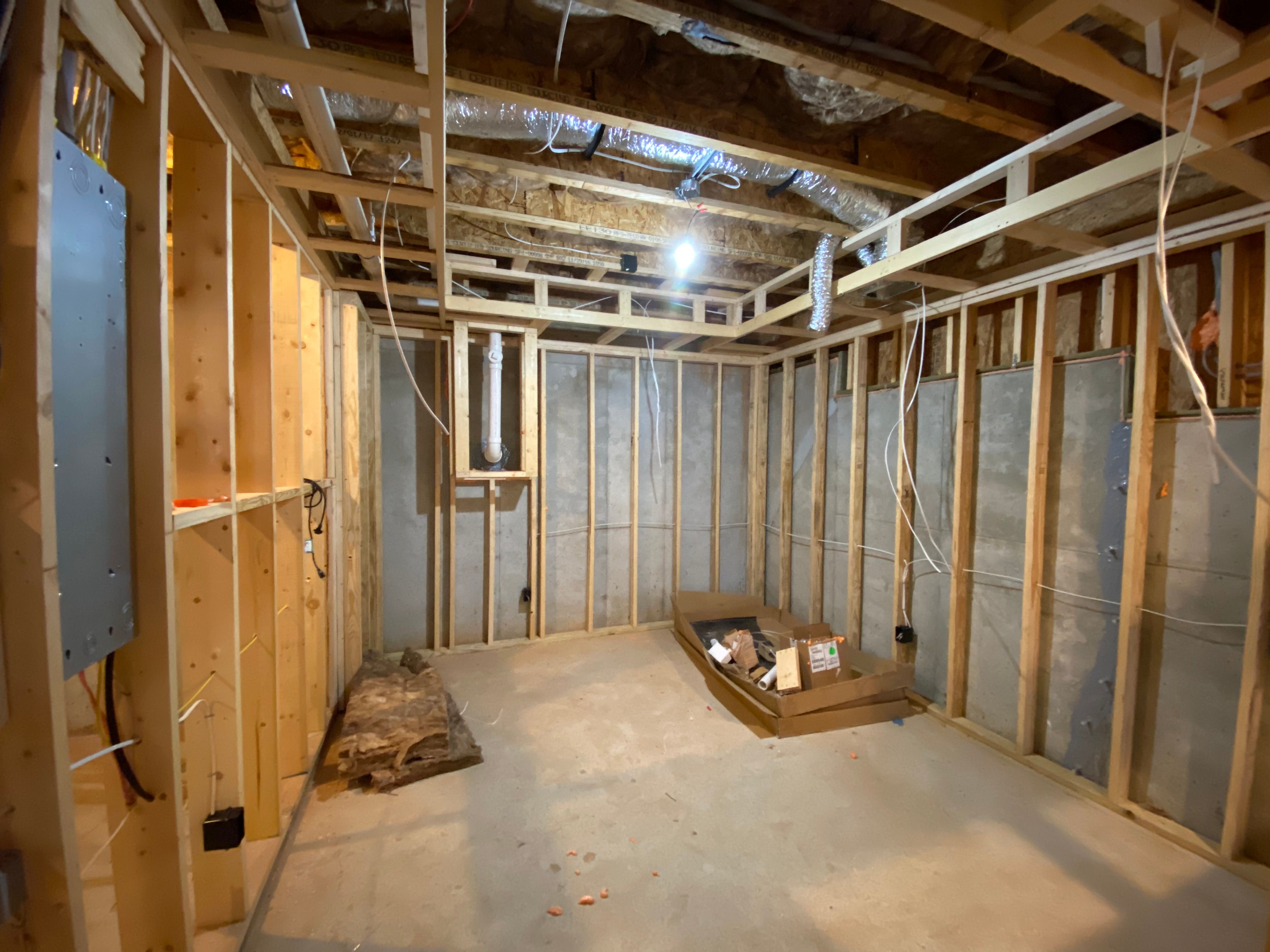 Complete Basement Remodeling and Custom Living Suite in Smyrna by Swift Home Renovations