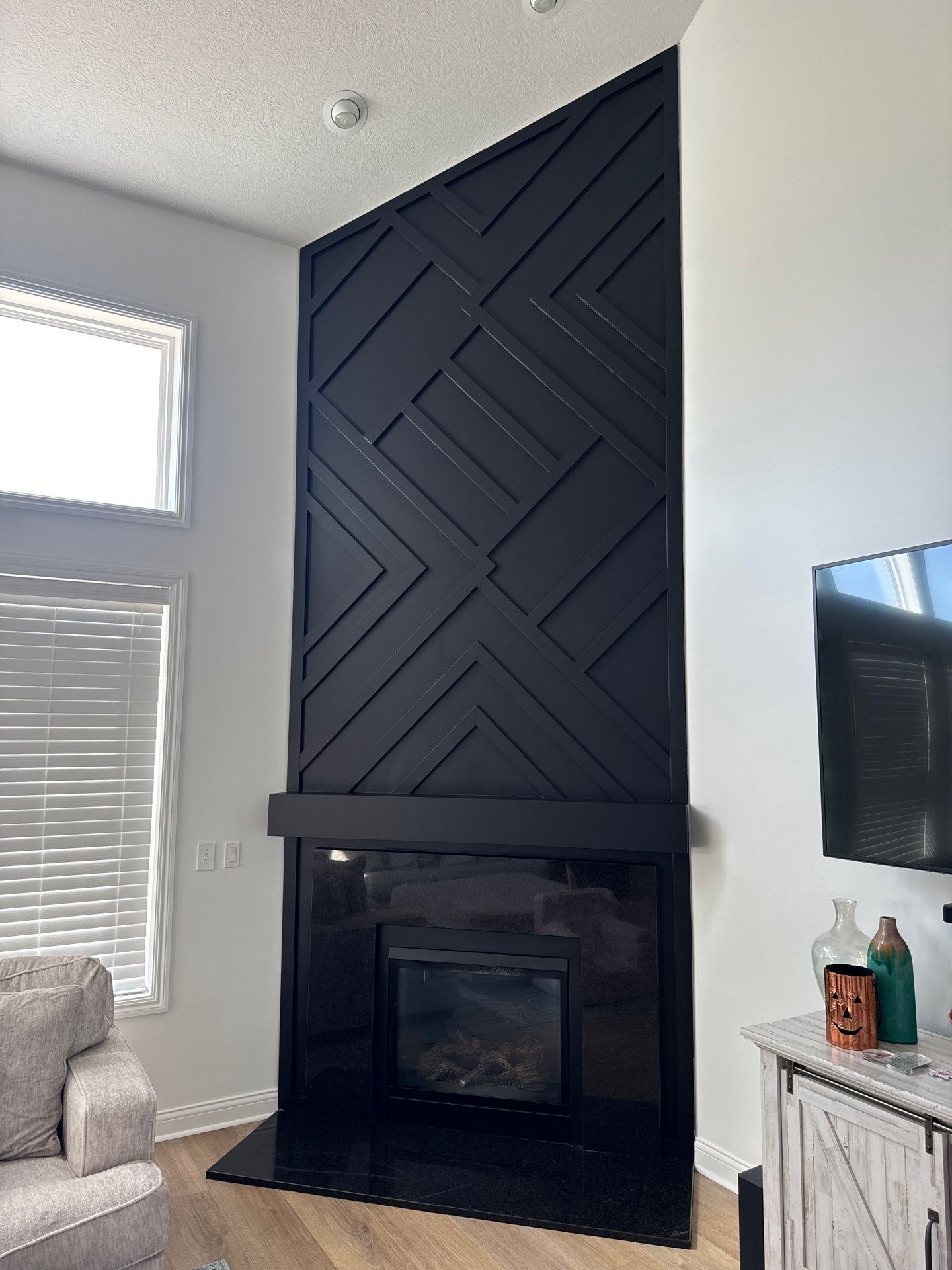 Accent Wall Carpentry by Farmer Home Solutions