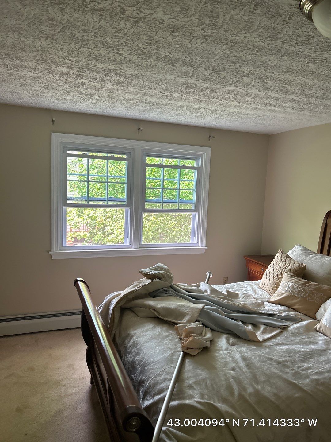 Interior Bedroom Painting and Drywall Repair in Manchester by The Persnickety Painters