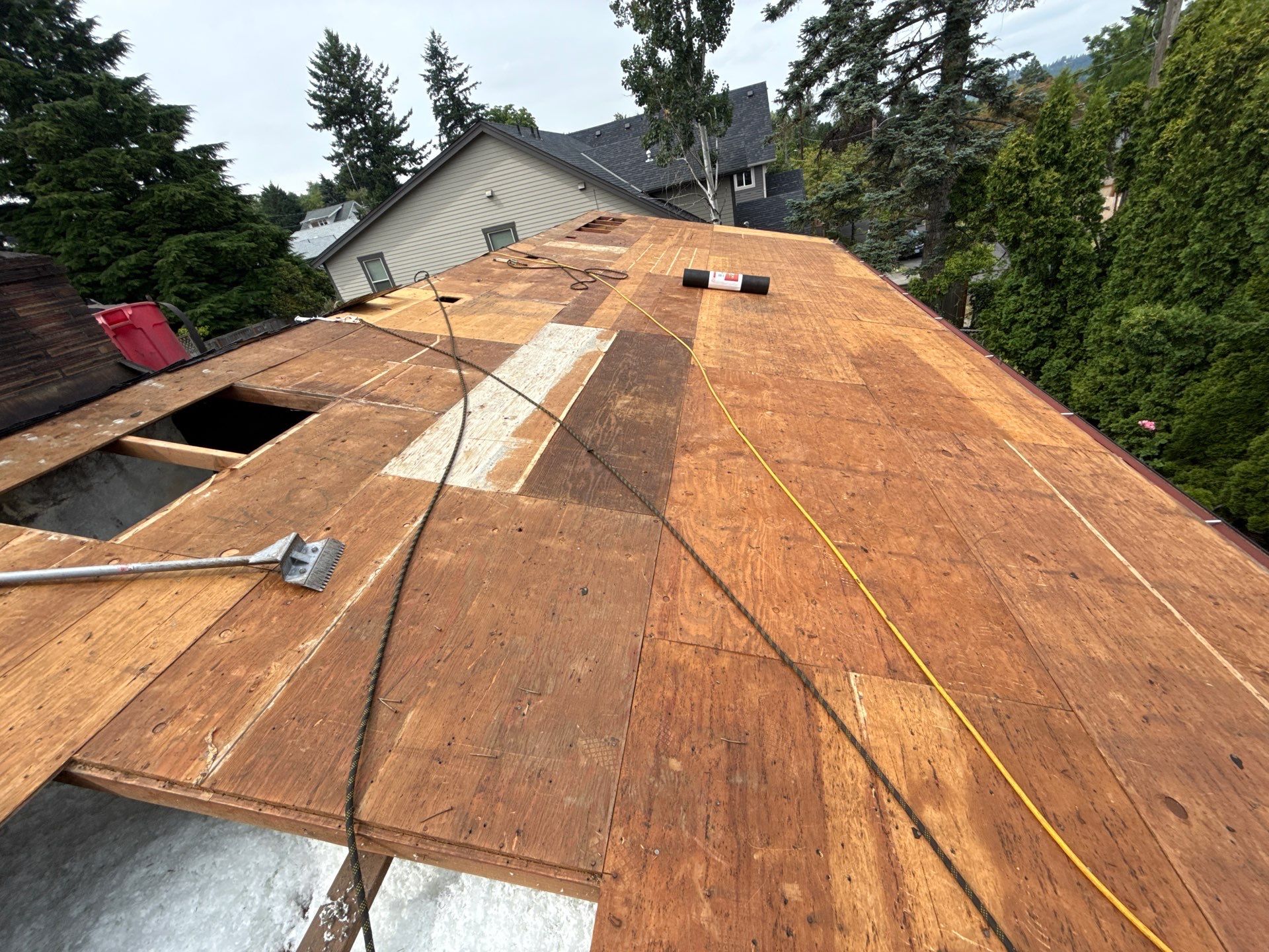 Project in Portland by Tom Leach Roofing