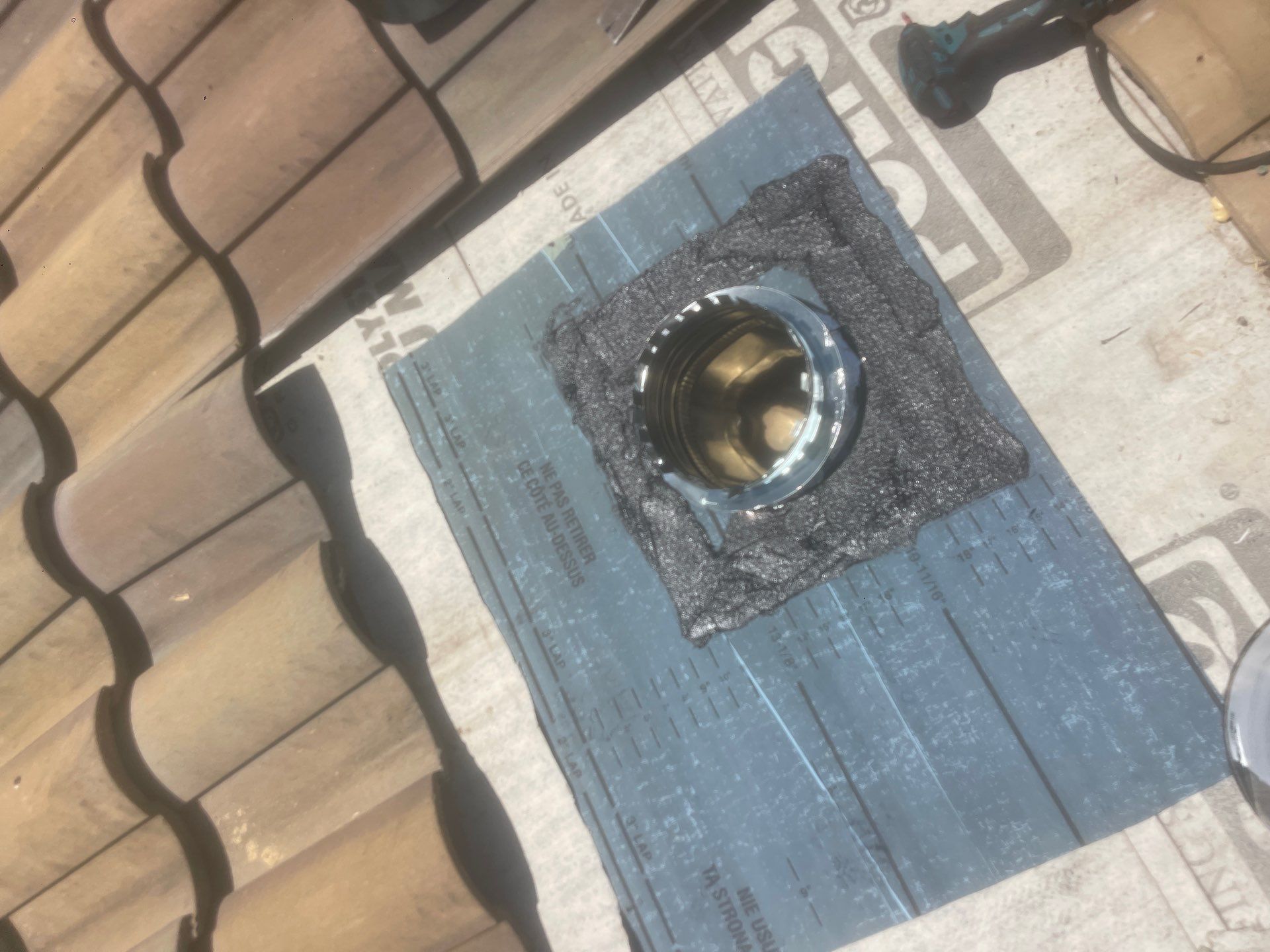 Outdoor Kitchen Hood Vent Addition by Durabilis Roofing INC
