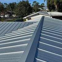 24ga 1" Nail-Strip Mill Finish by Total Roofing System The Metal Roof Experts