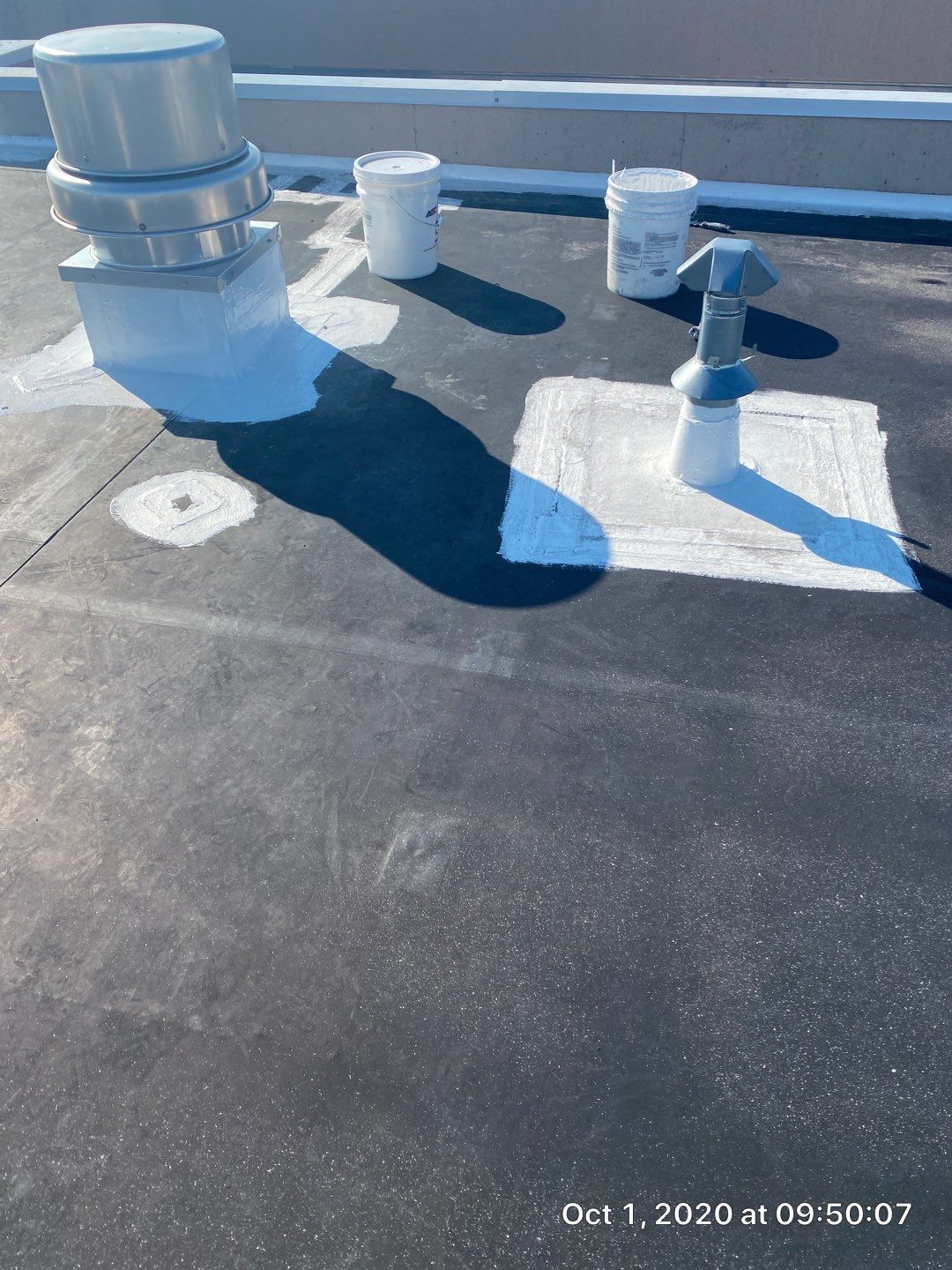 Commercial Roofing Installation using American Standard Coating - S  by A to Z Roofing
