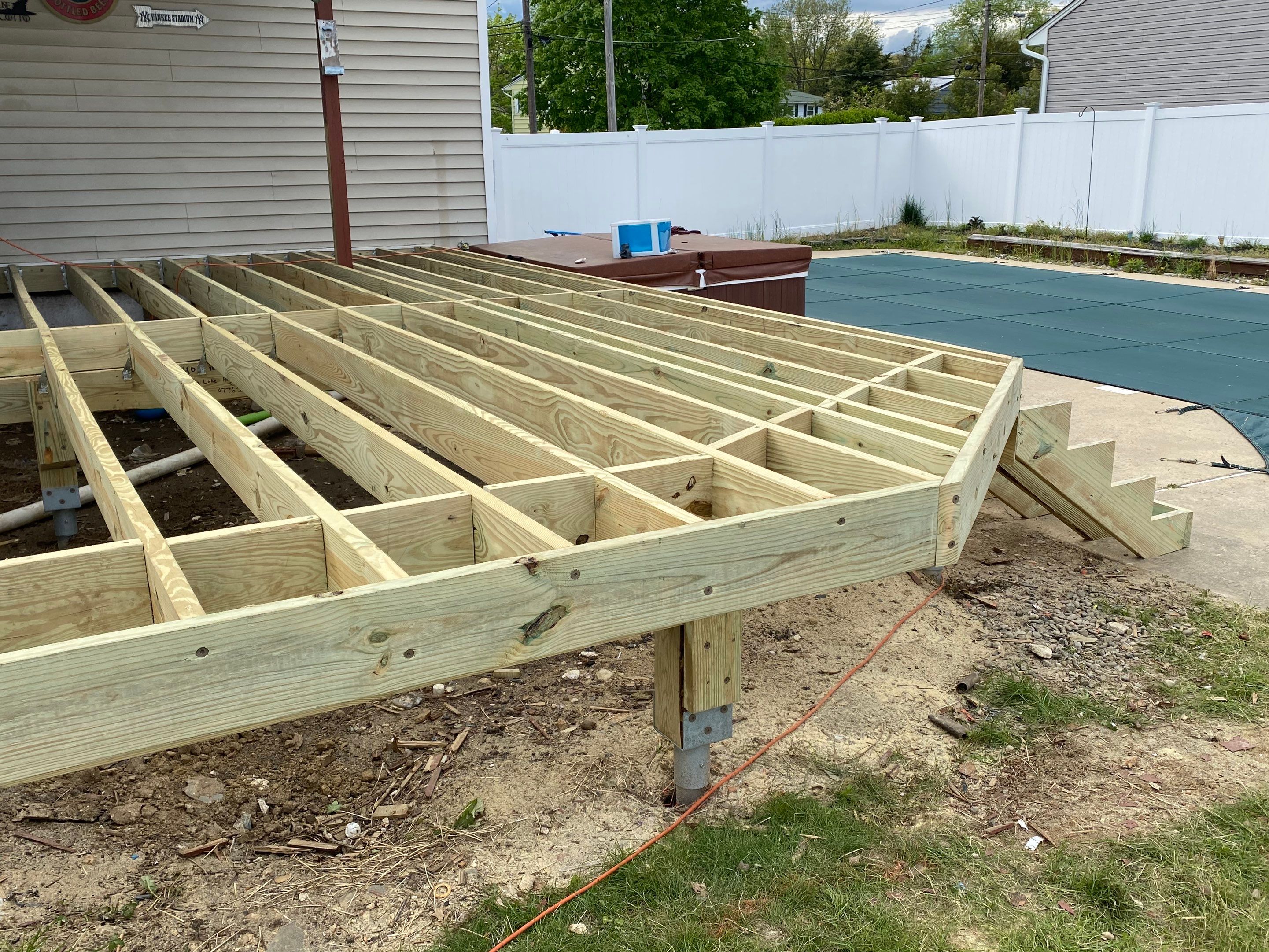 New Deck  in Spring Lake by deck guardian