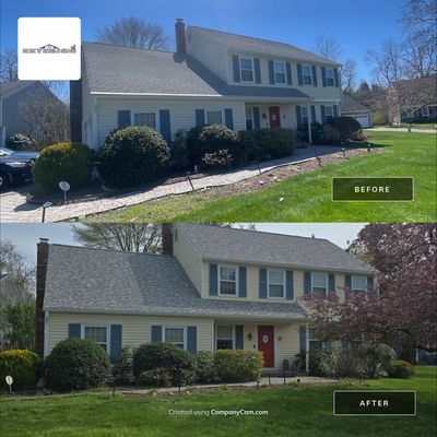 Architectural Shingle Roof Replacement and Chimney Flashing in Cheshire, CT
