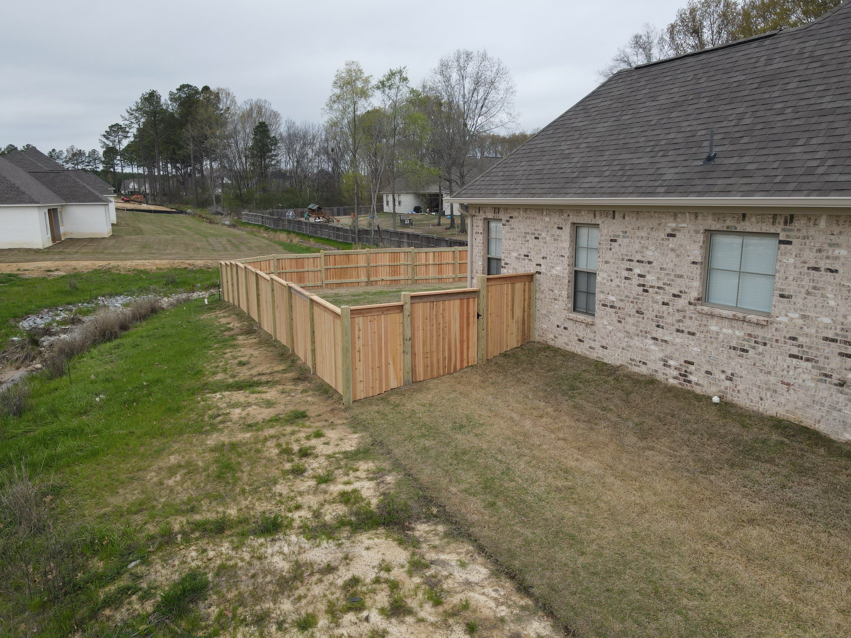 6' Cedar Good Neighbor 6x6 by Roberson Construction LLC