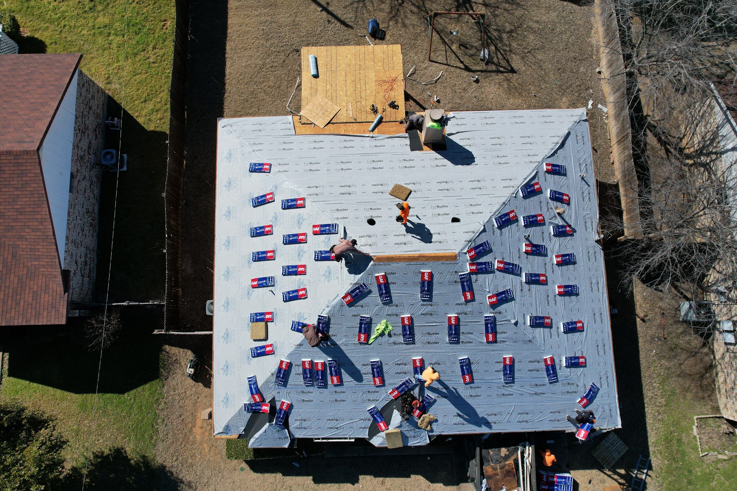 Project in Fort Worth  by Zeus Exteriors