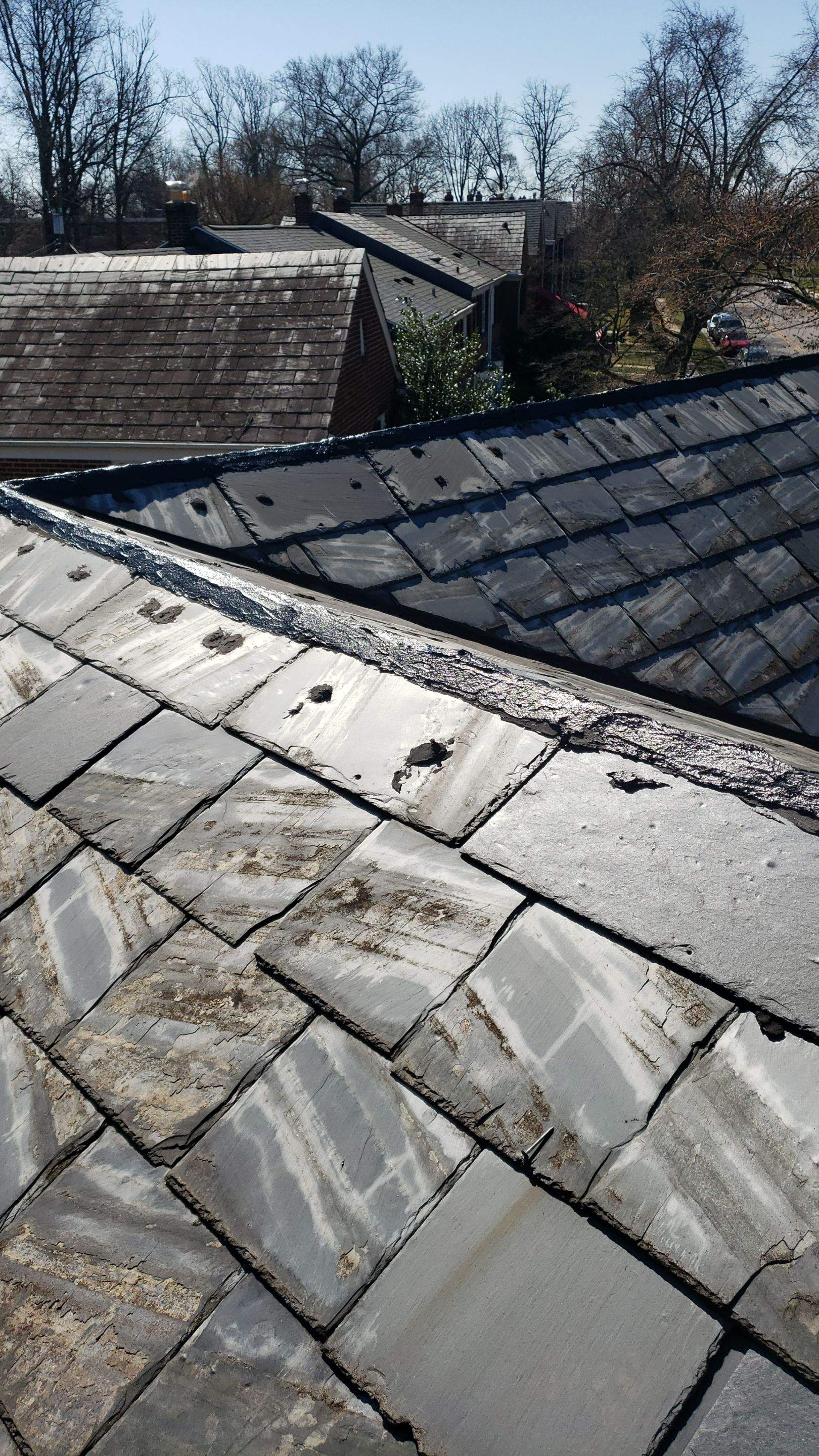 Slate Roof Repair in Baltimore by Roof Right Inc