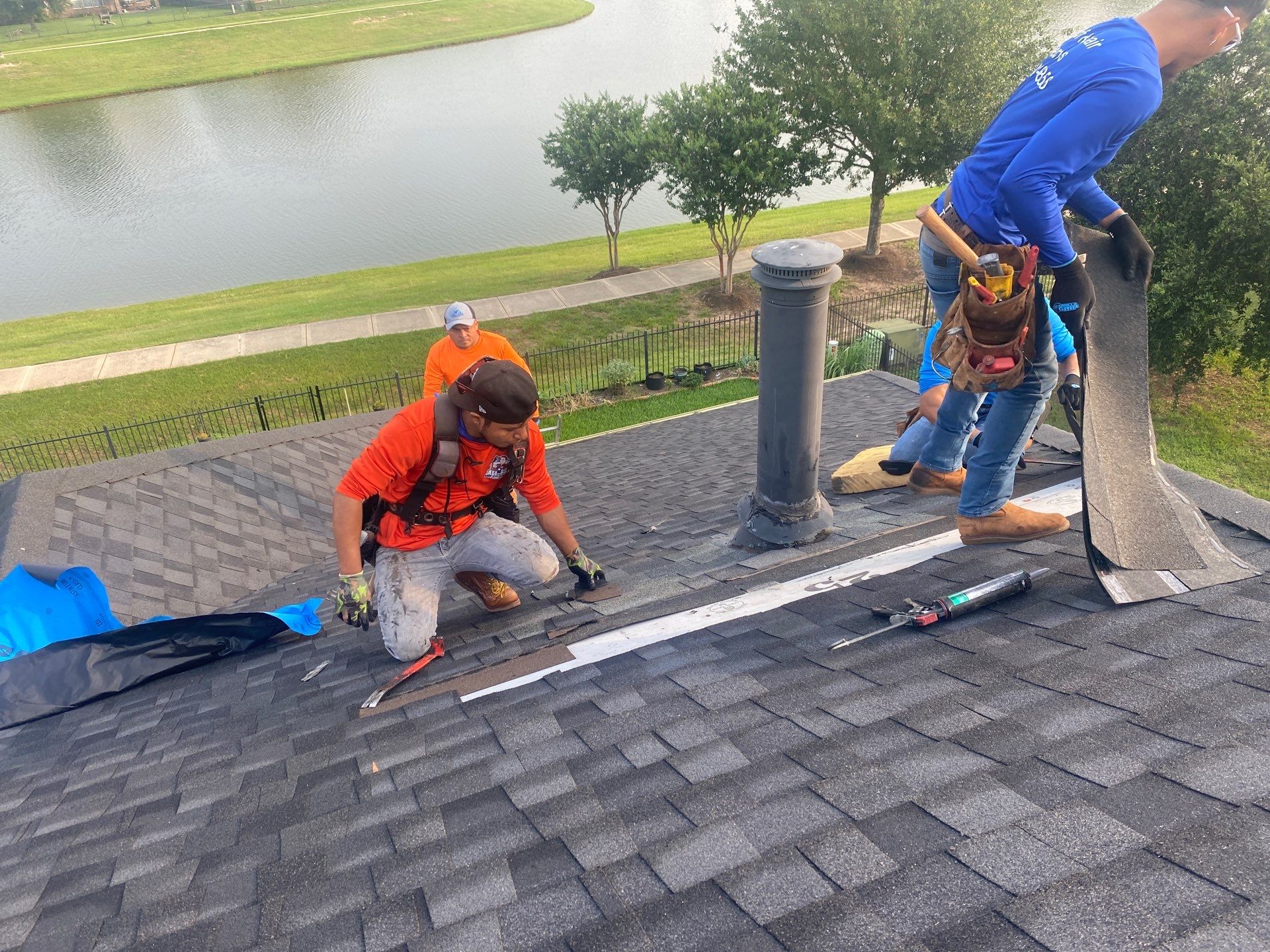 Residential Roofing Repair using Owen's Corning Duration (Lifetime) Shingles by Roof Repair Services LLC