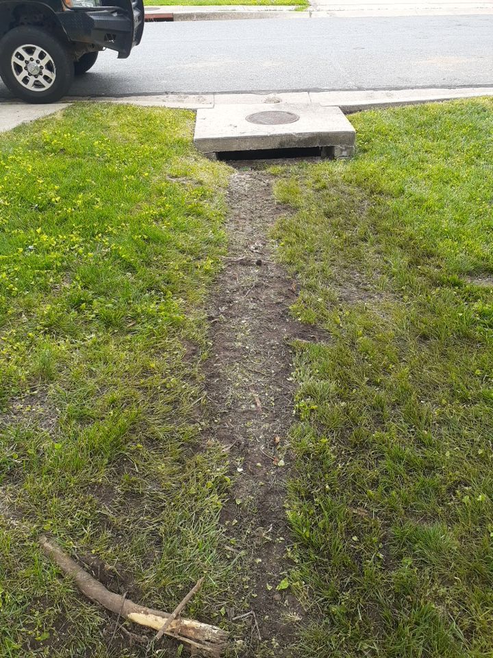 Drainage and Downspout Installation by LAND ESCAPES LLC