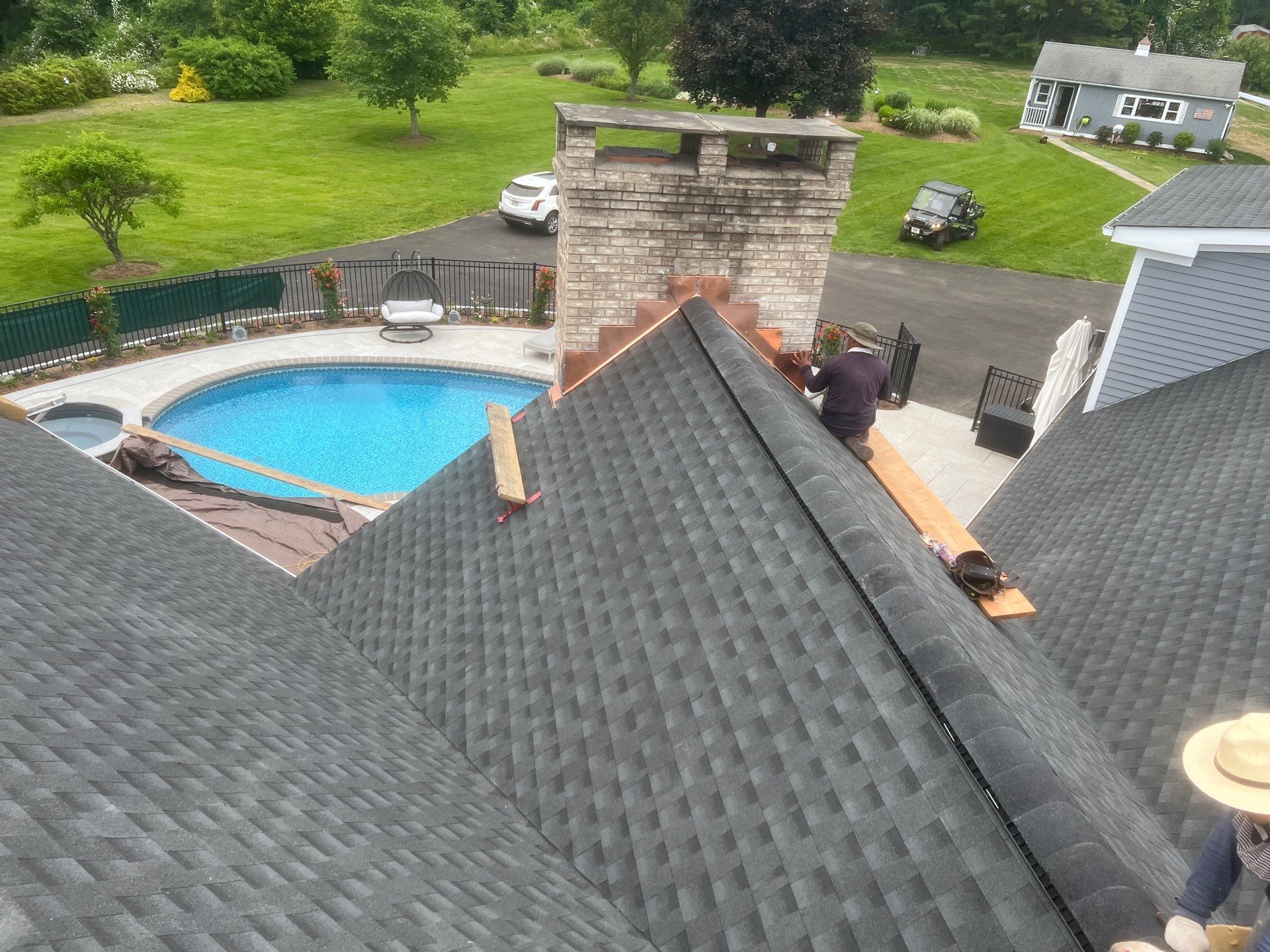 Full Roof Replacement by Lecla Home Improvements and Roofing INC