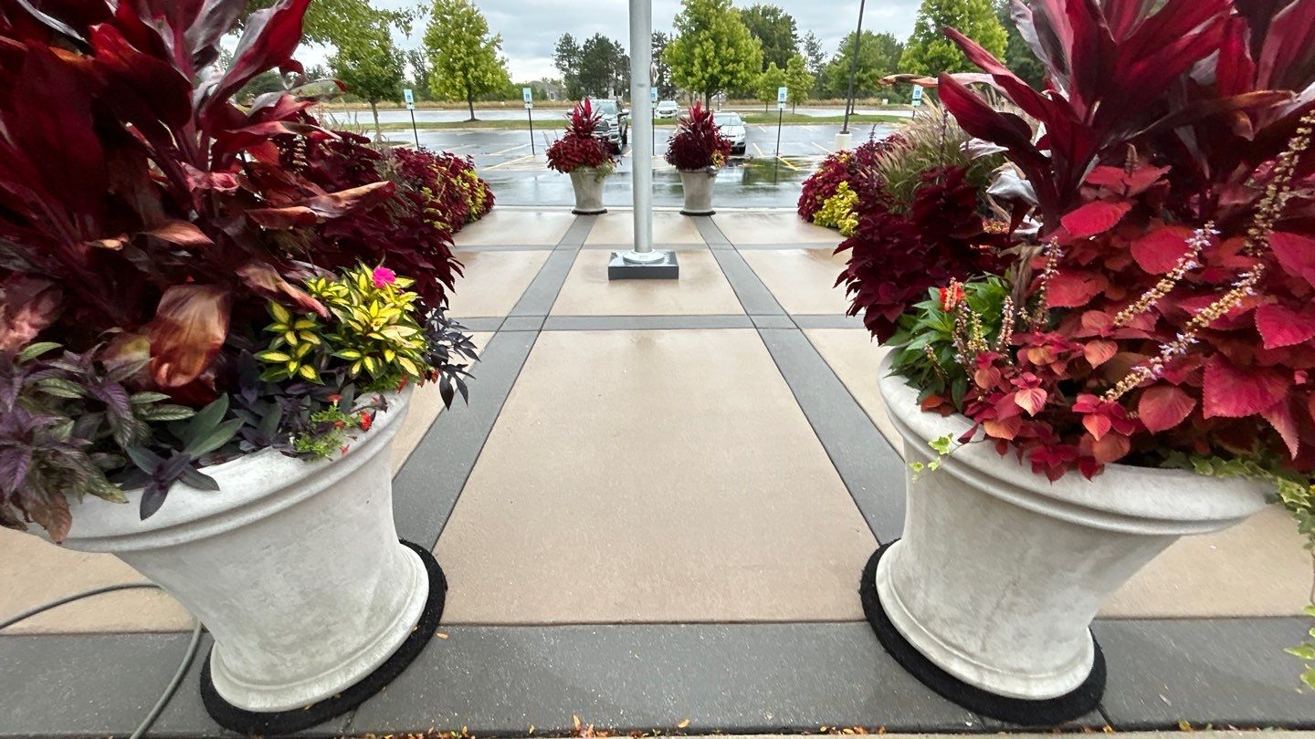 Commercial Concrete Surface Cleaning by Northern Power Washing LLC.