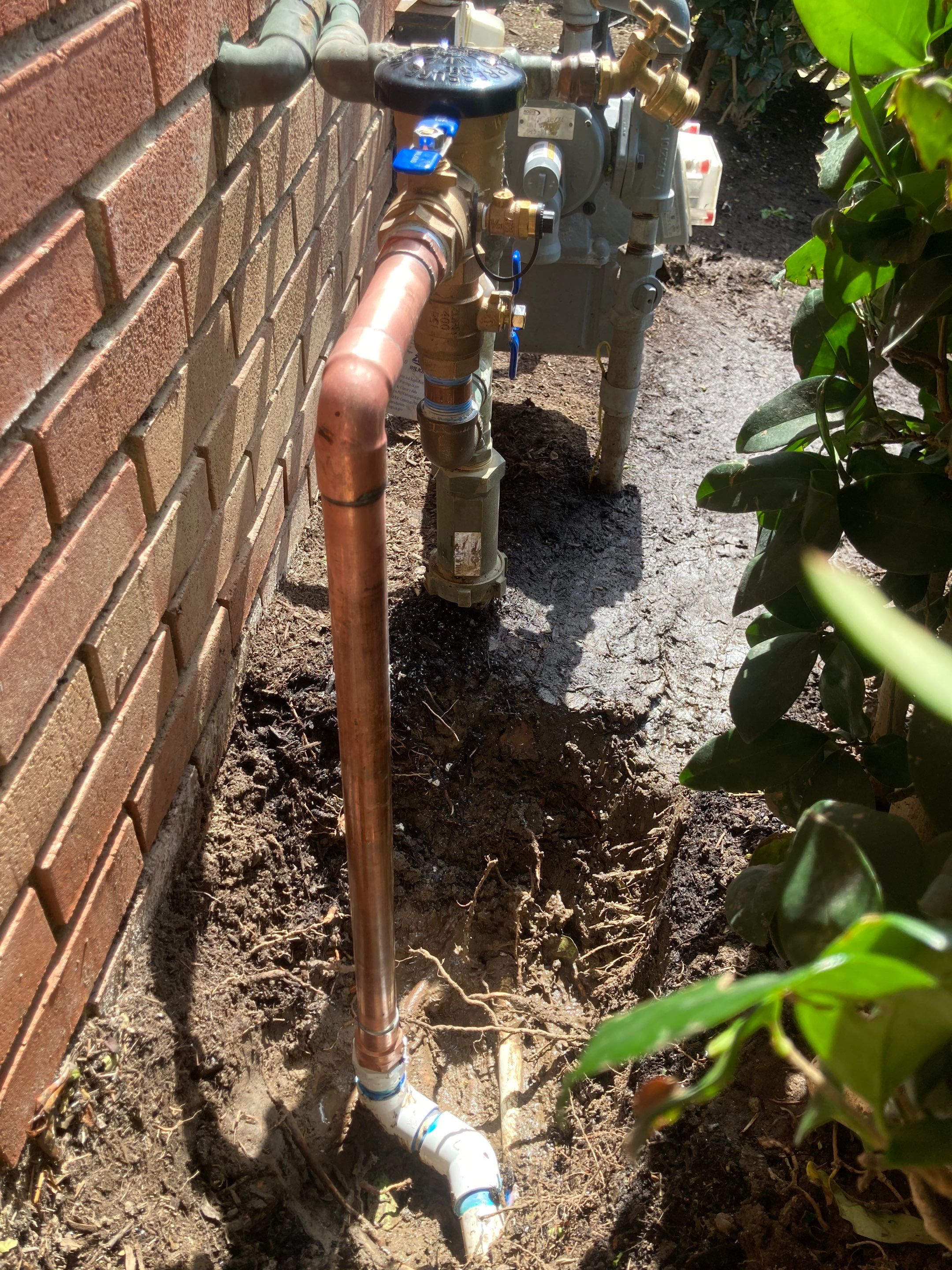 PVC on Backflow Leaking by Professional Plumbing Inc 