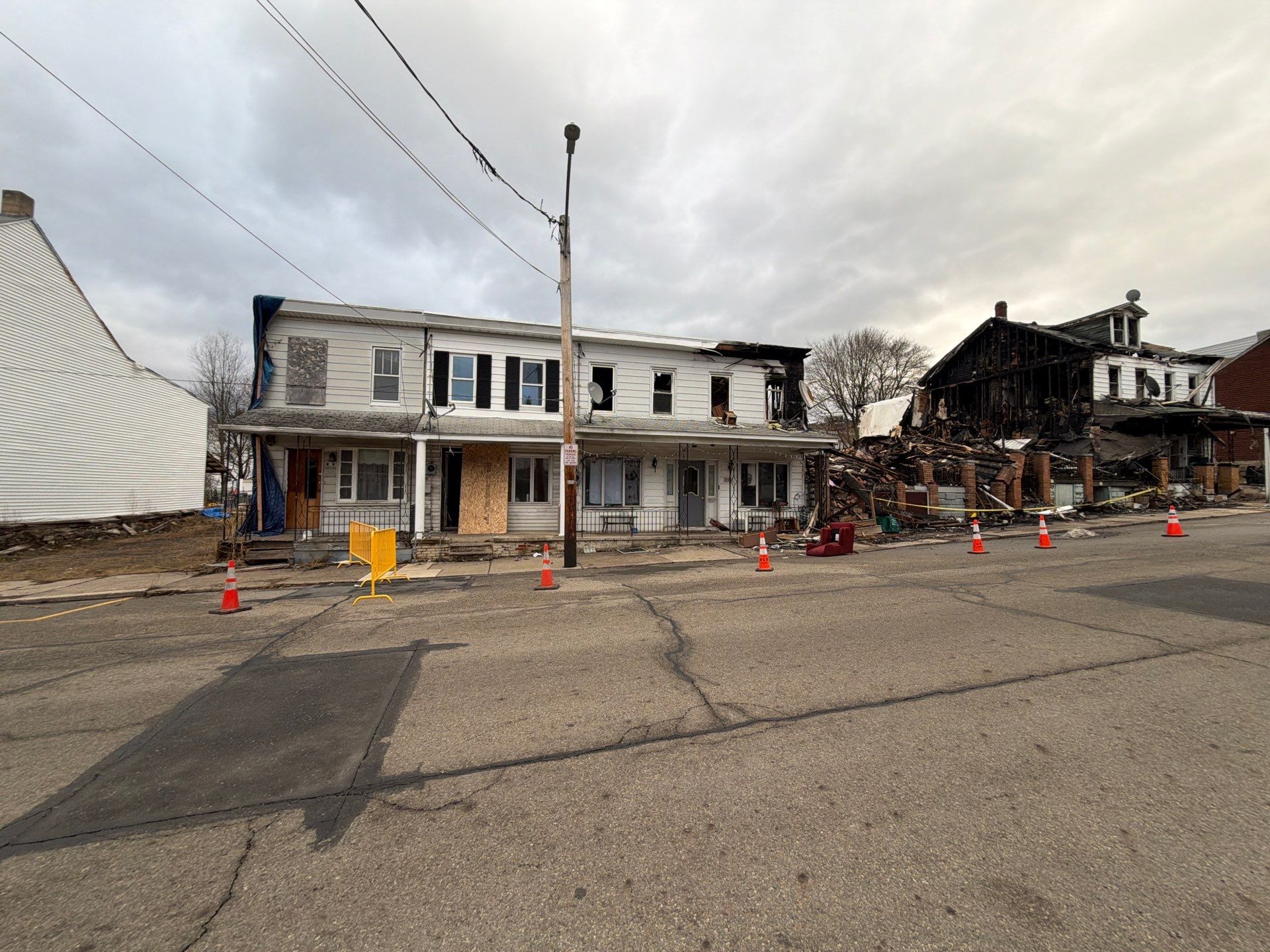 Fire & Smoke Damage Claim in Mt Carmel by FLAPA & KeyStone