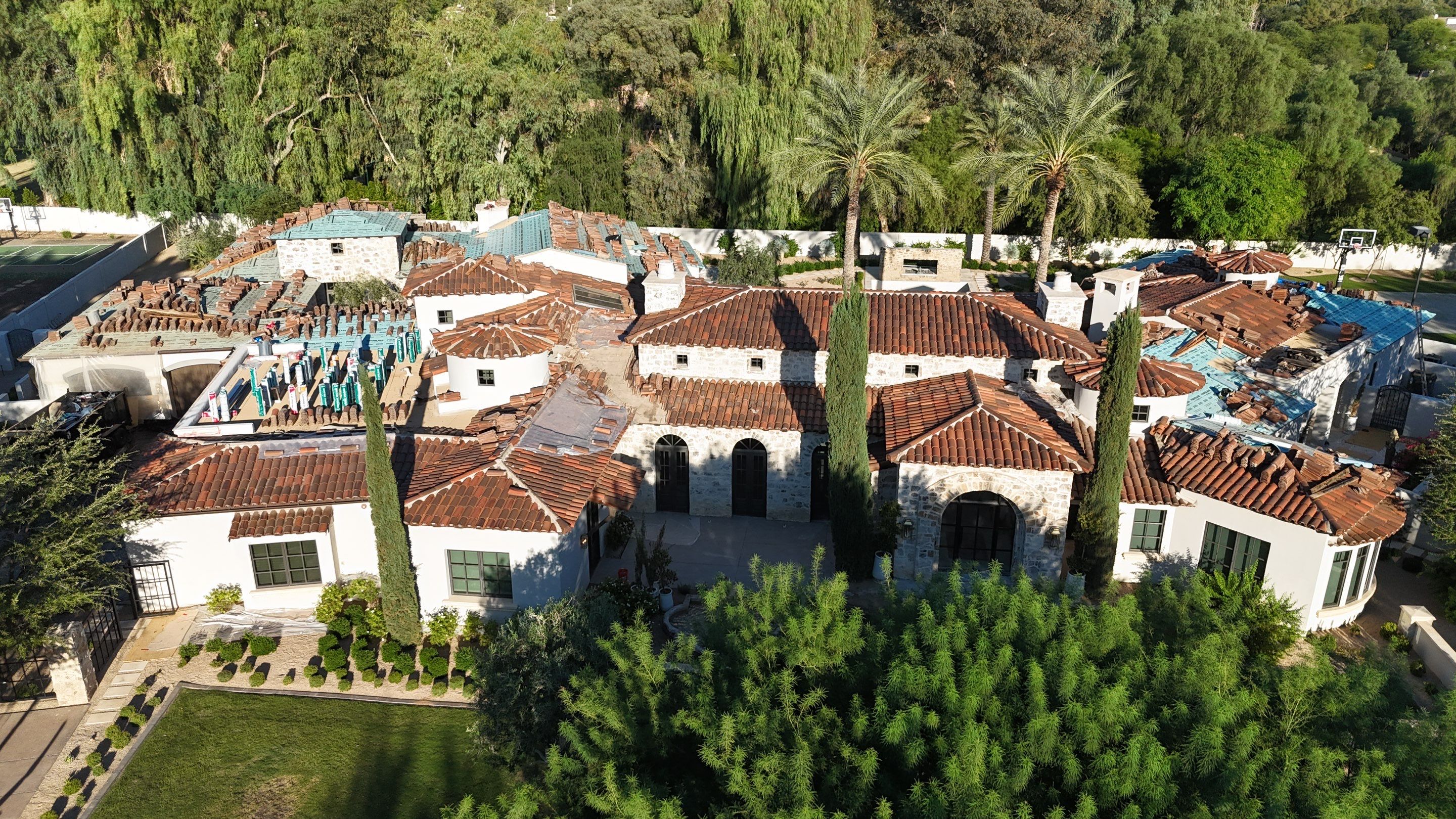 Project in Paradise Valley, AZ by Saint Roofing