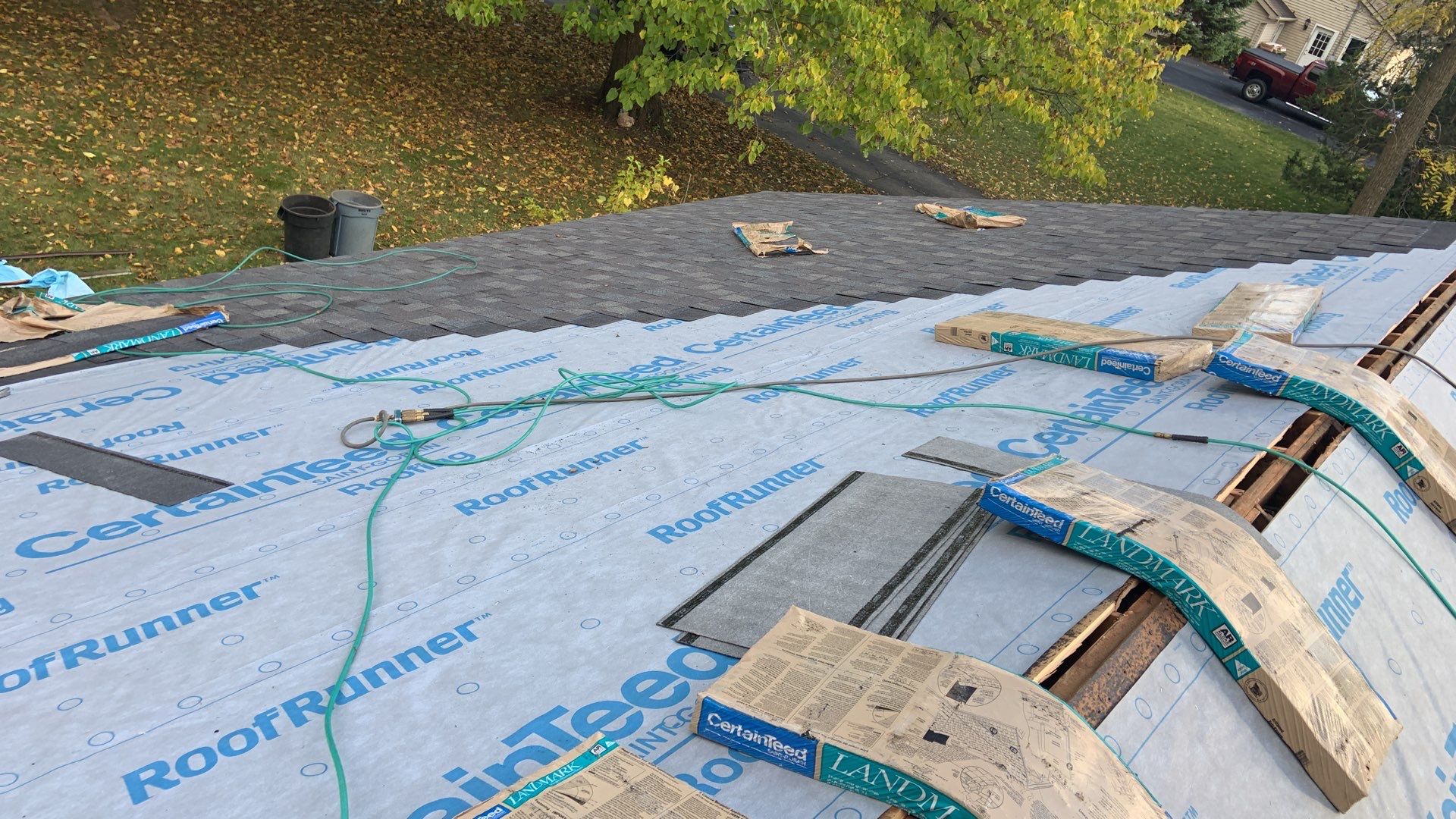 Roof Replacement using CertainTeed Landmark by 180 Contractors