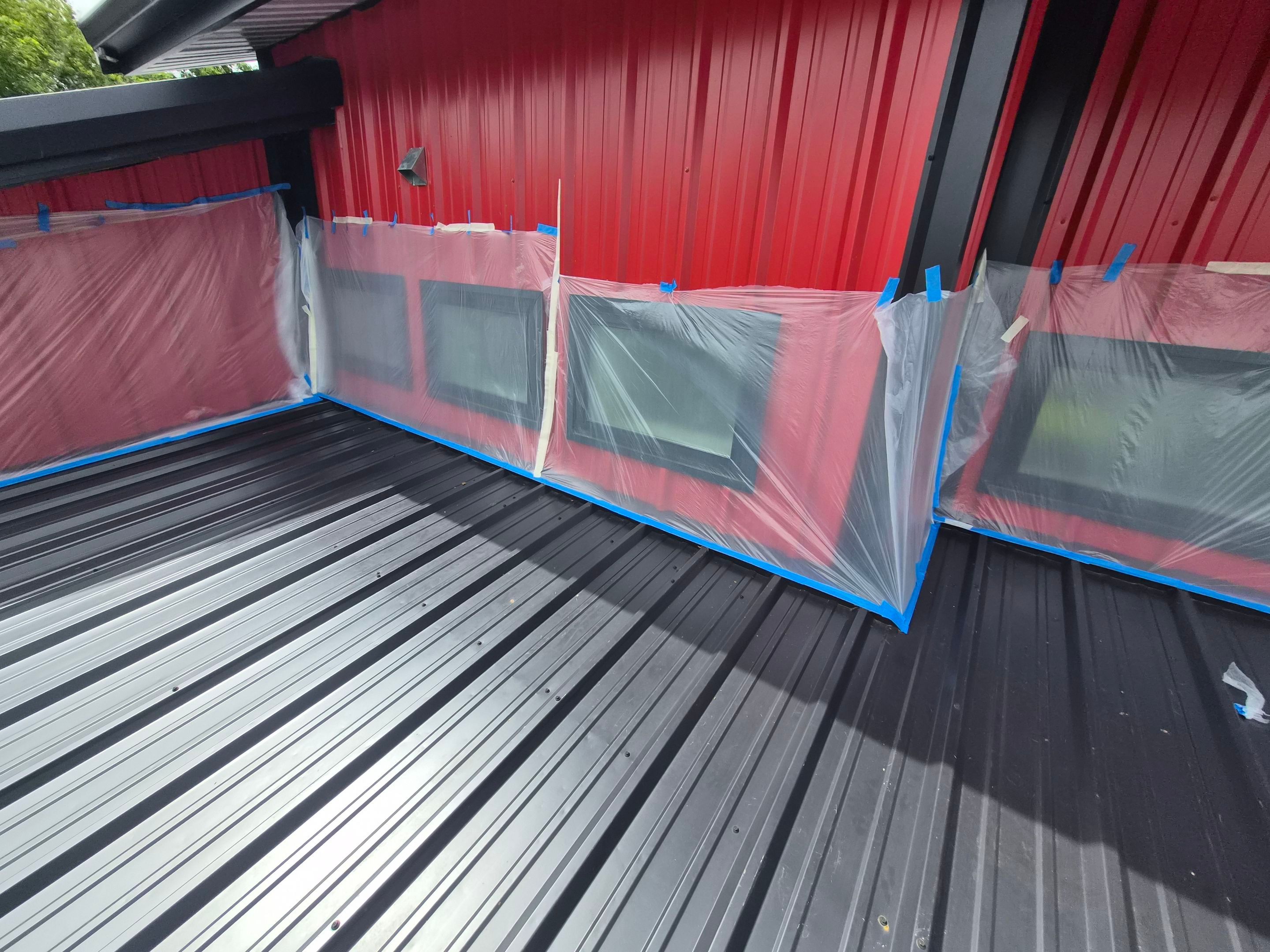 A Fresh Sunroom Roof in Flint, TX! by Quality Coats Painting
