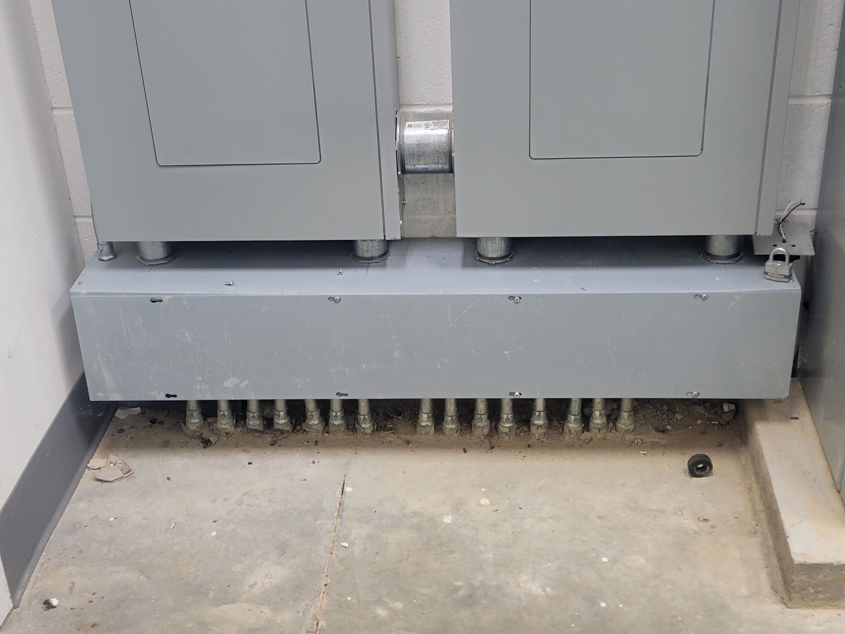 Concrete Scanning for new sewer line install by Alsip Locating Service, LLC