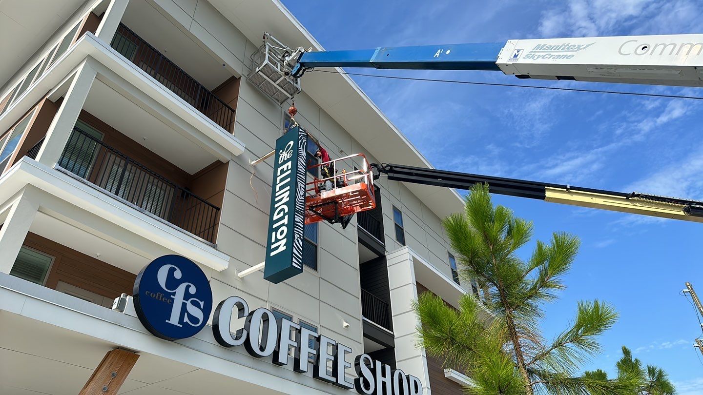 Blade Sign for The Ellington at Oviedo by SignCrafters