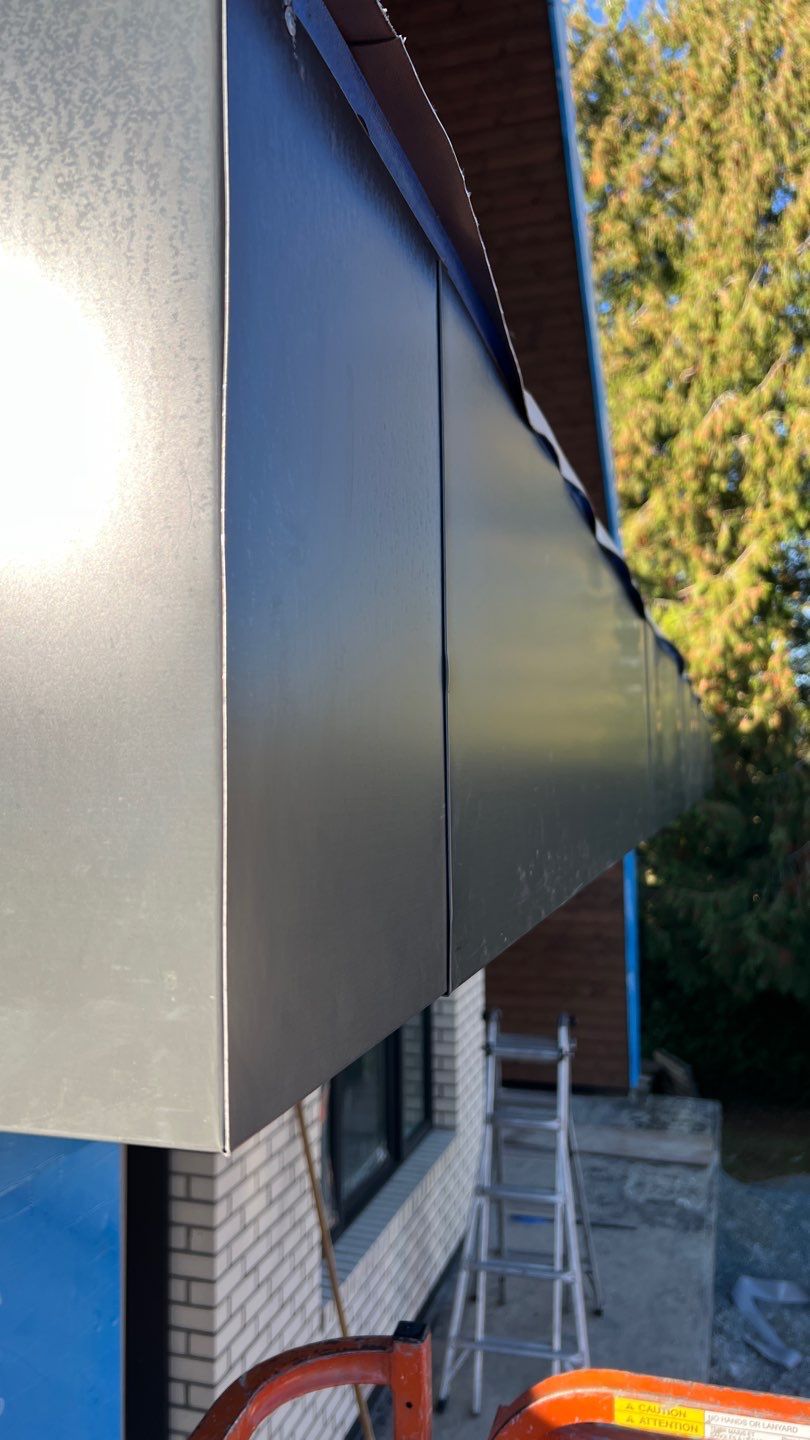 Residential Roofing Installation using multiple products by Top Notch Roofing Inc