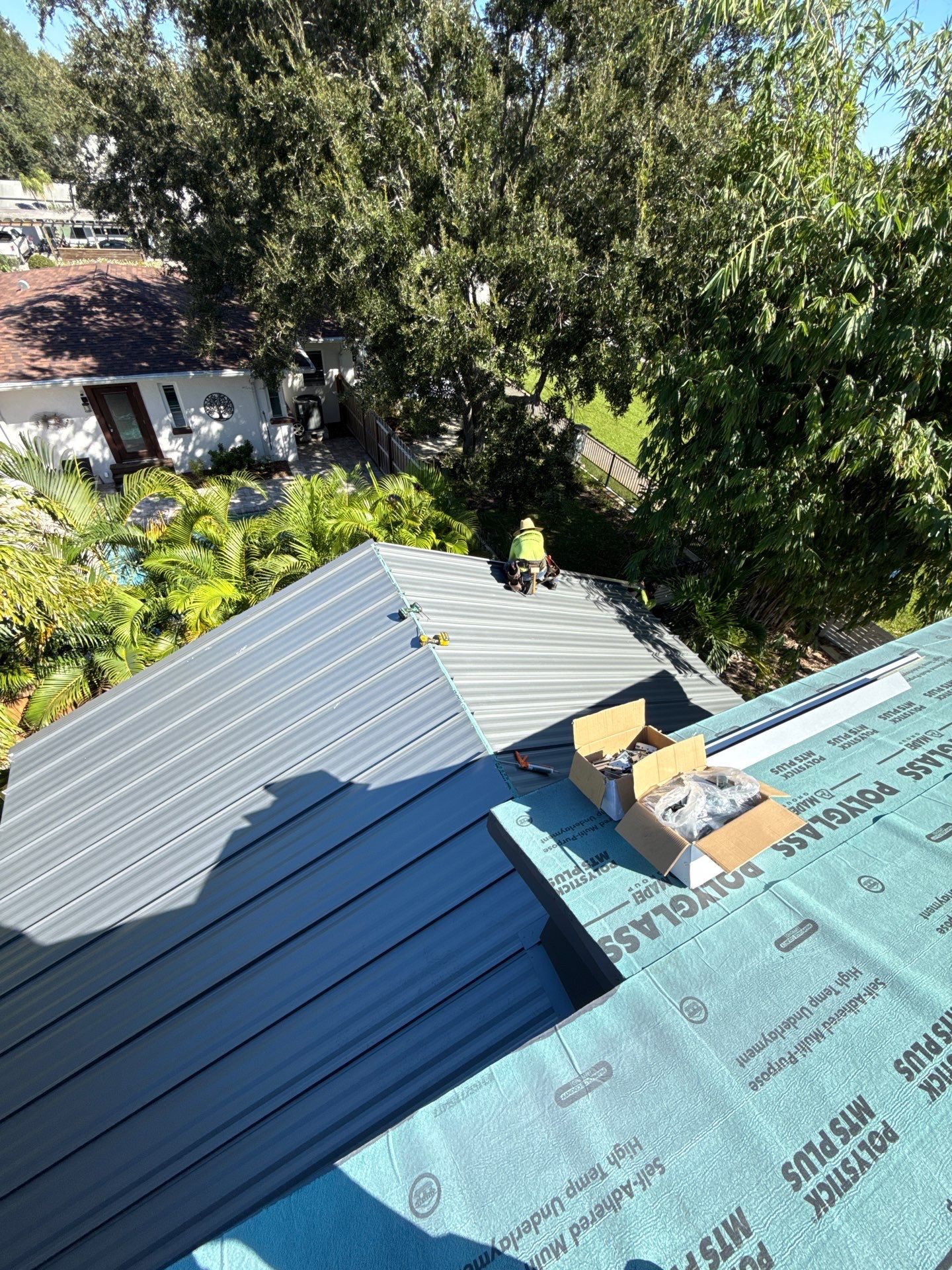 Project in Gulfport 33707 by Mitchell Roofing Company LLC 
