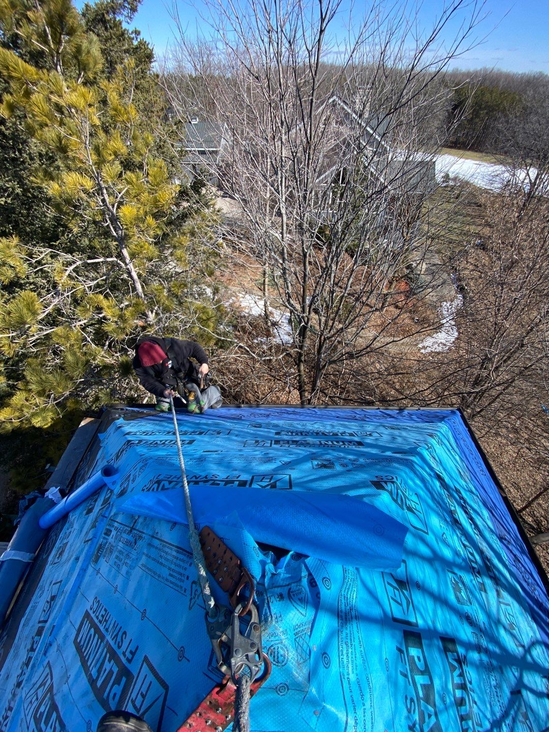Residential Roofing Installation using 24 Ga Standing Seam Metal by Jay Carter Roofing & Sheet Metal