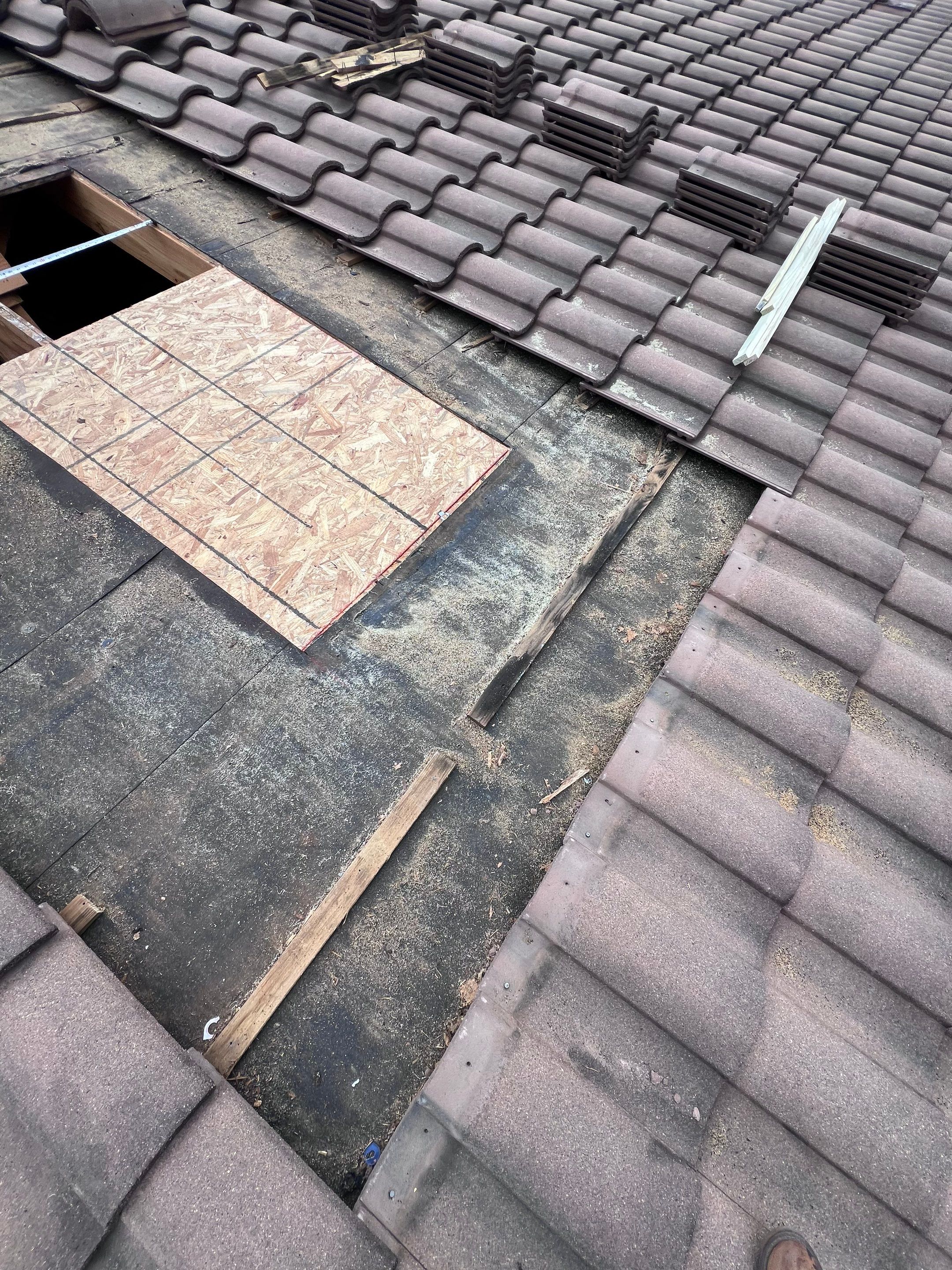 Tile Roof Repair by Roof Repair Company