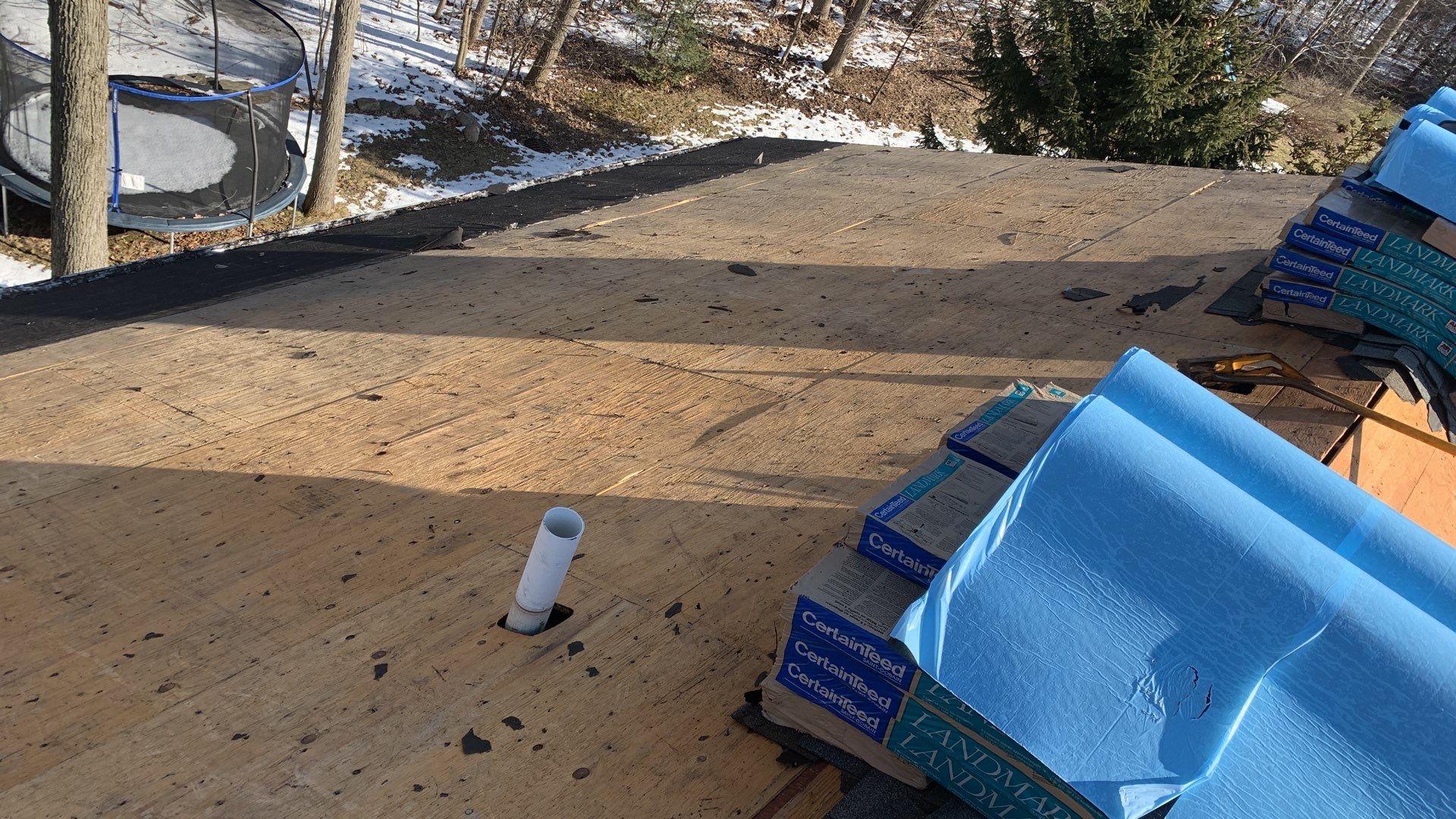 Roof Replacement using CertainTeed Landmark by 180 Contractors