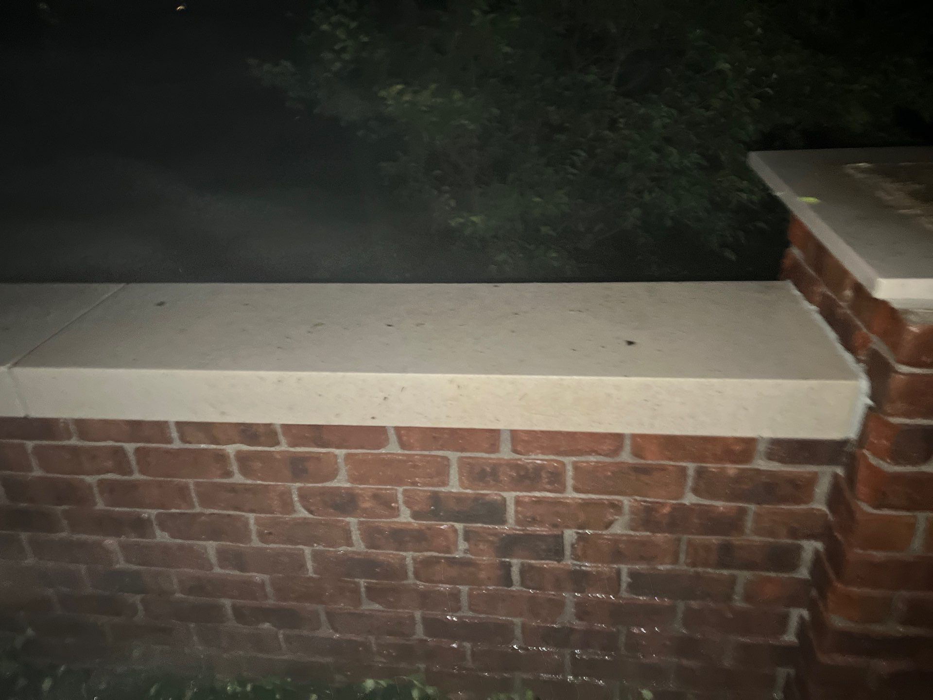 Brick paver clean, sand and seal.  using Algaecide, soft wash soap by Northern Power Washing LLC.
