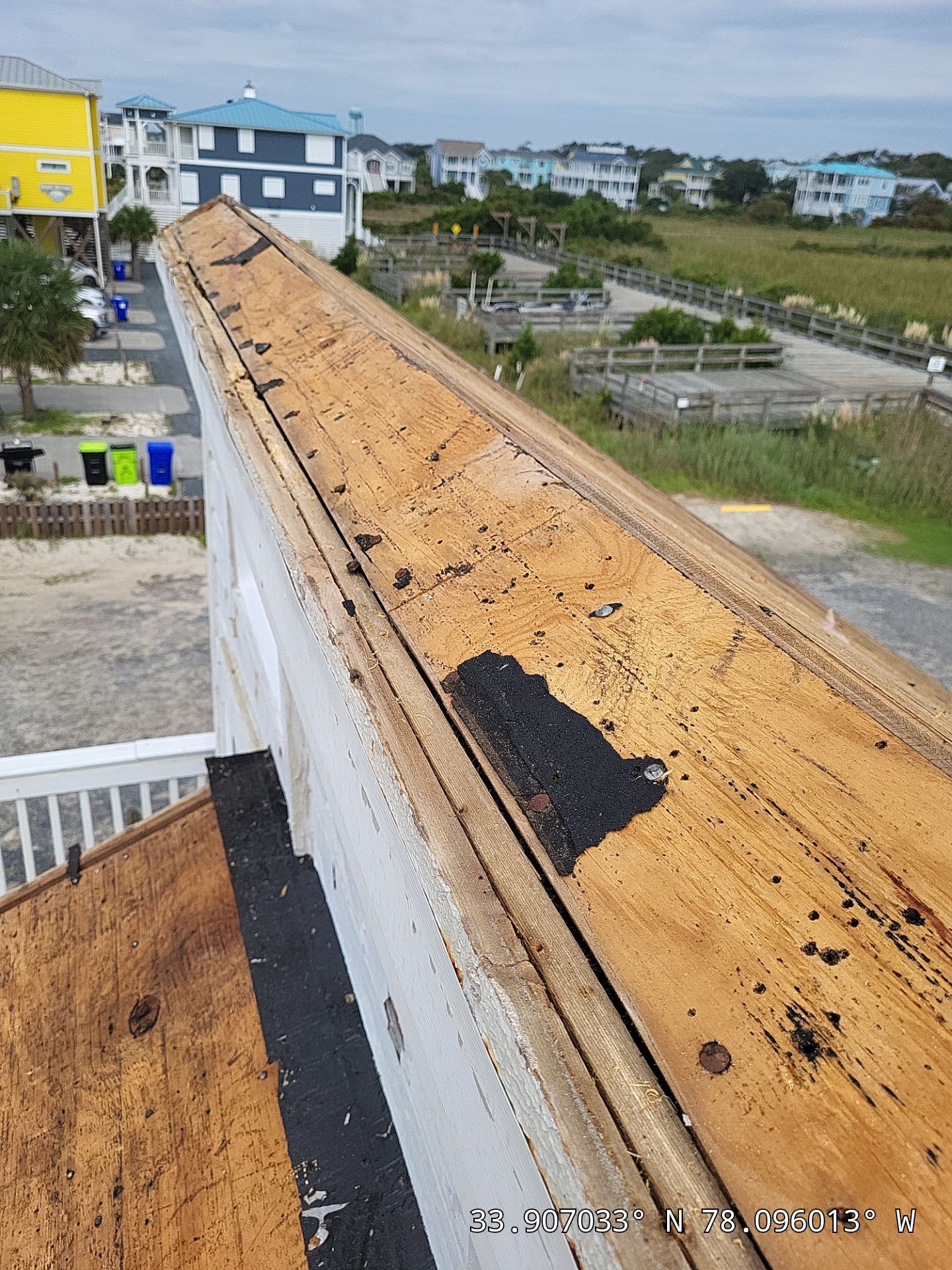 Roof Replacement in Oak Island, NC Using CertainTeed Shadow Ridge Hip & Ridge by RGR Construction and Roofing, LLC