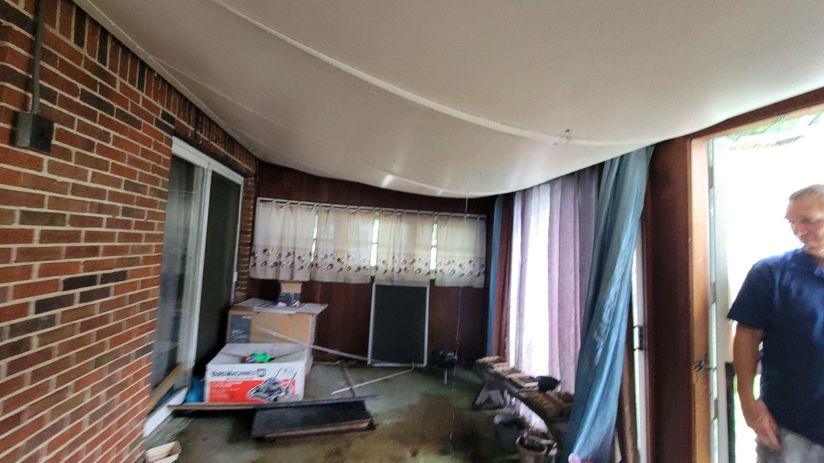 Tree Destroyed Patio Room by Absolute Roofing and Construction
